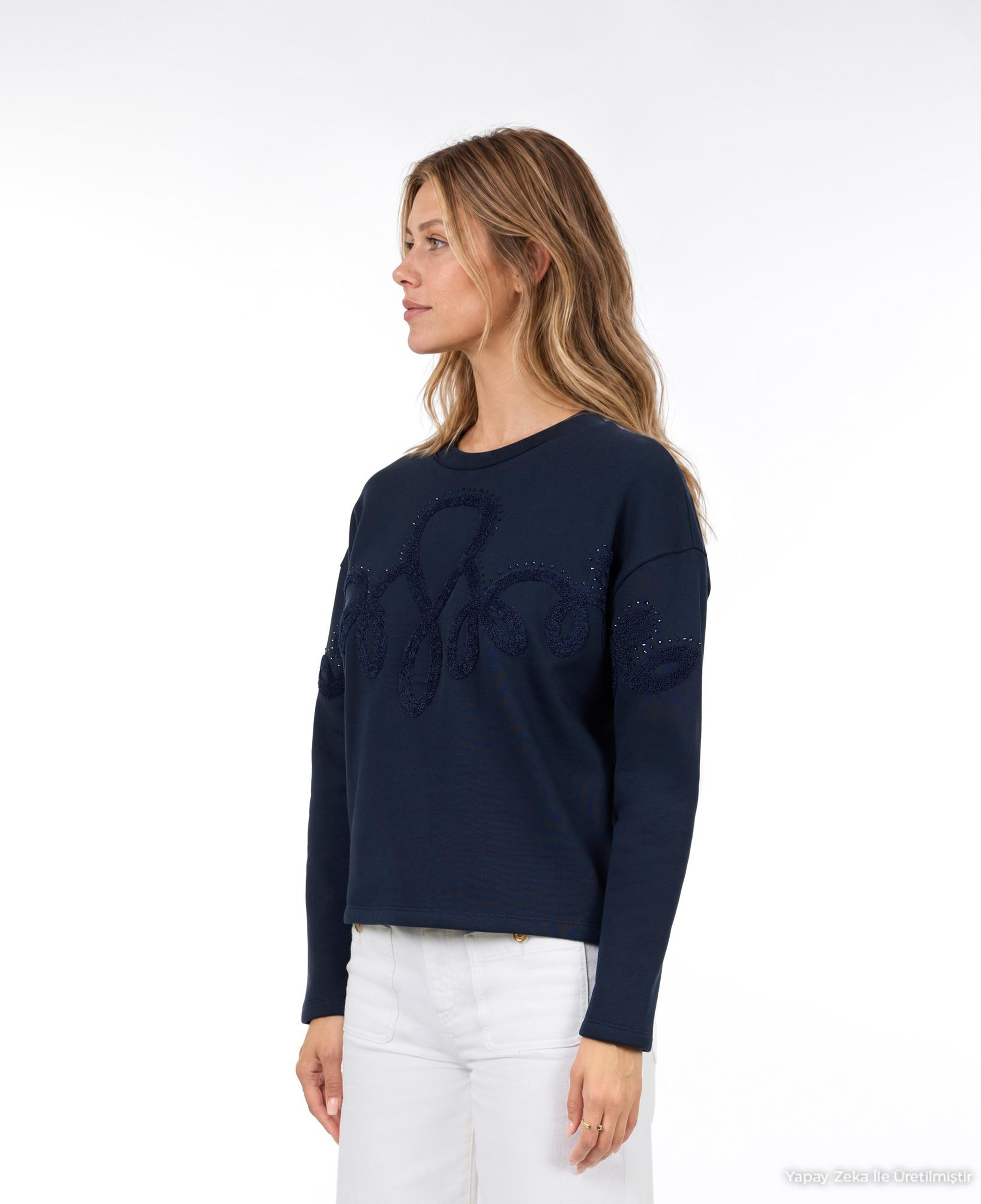 YARGICI Regular Bisiklet Yaka Uzun Kol Sweatshirt