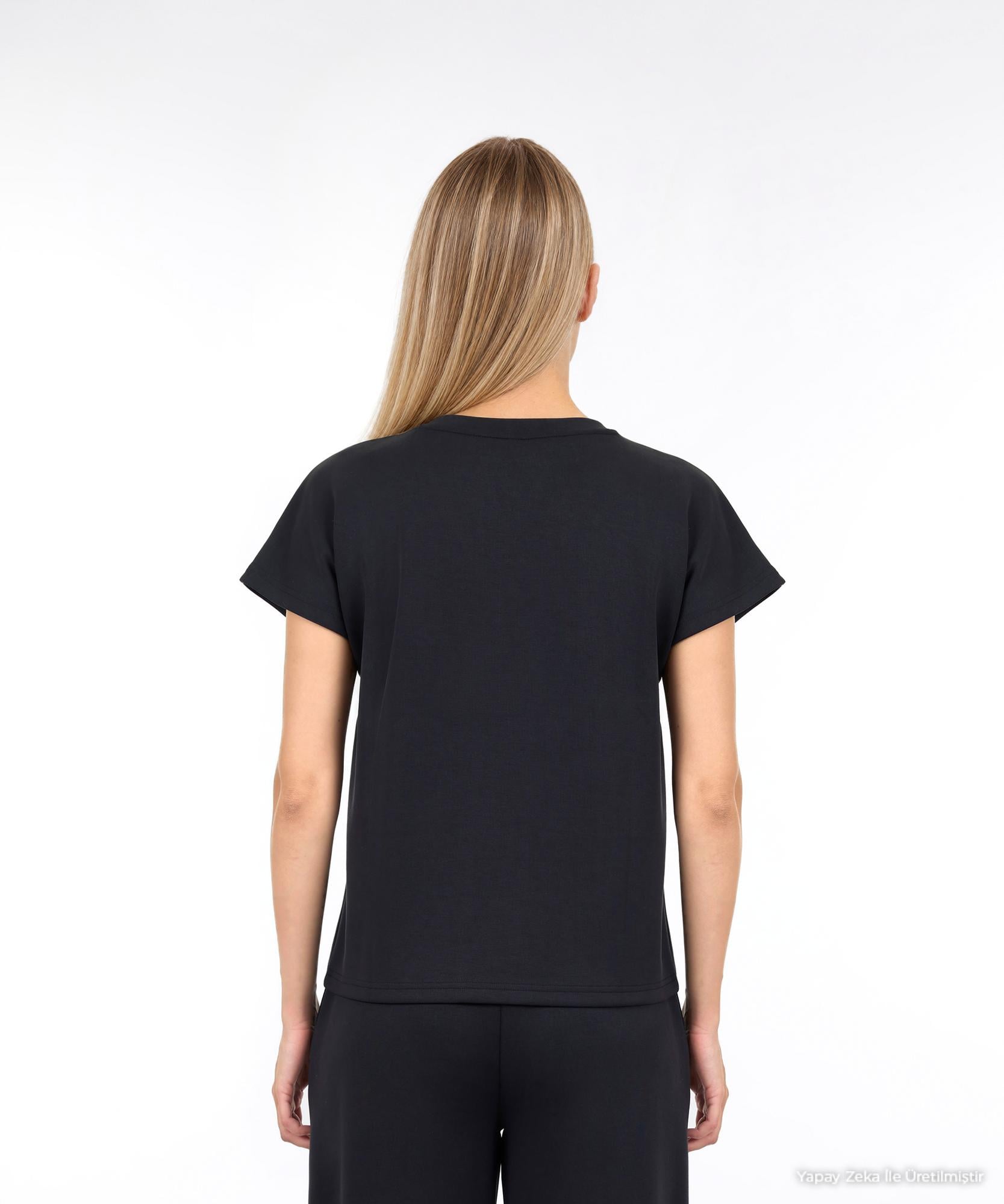 YARGICI Regular V Yaka Kısa Kol T-shirt