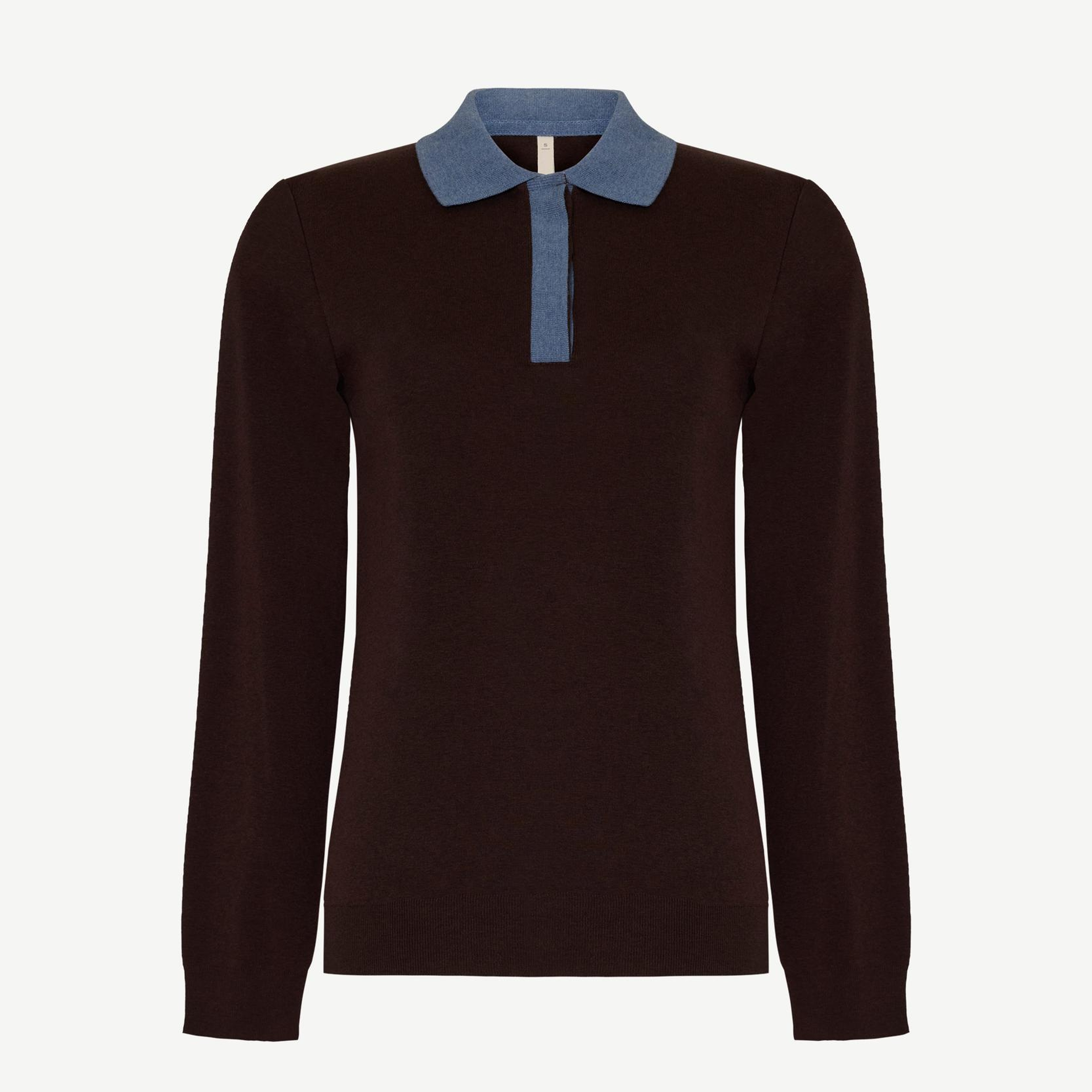 YARGICI Regular Polo Yaka Uzun Kol Kazak
