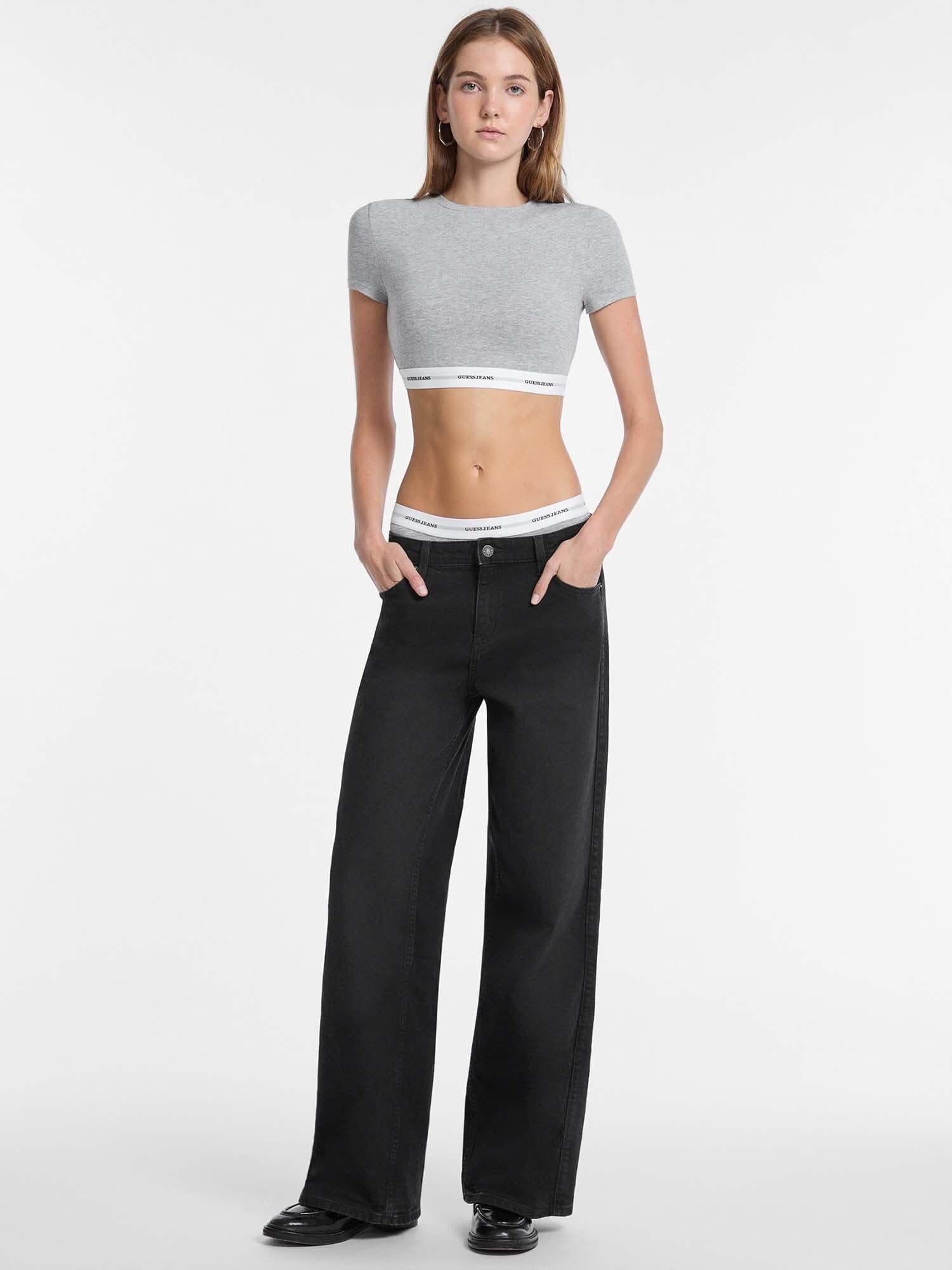 Guess Jeans Kadın Modal Karışımlı Bralet