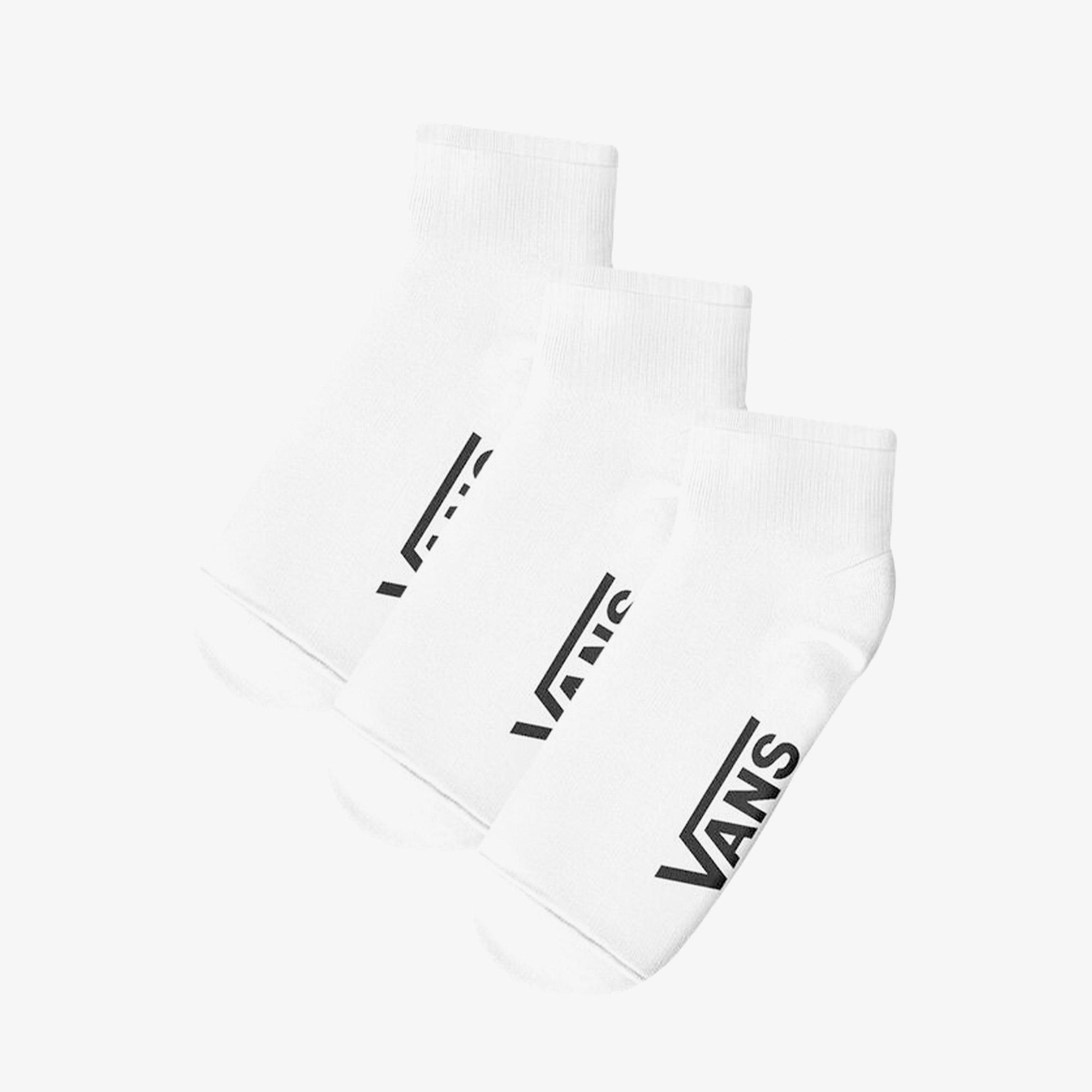 Vans Classic Quarter Crew Unisex Beyaz Çorap
