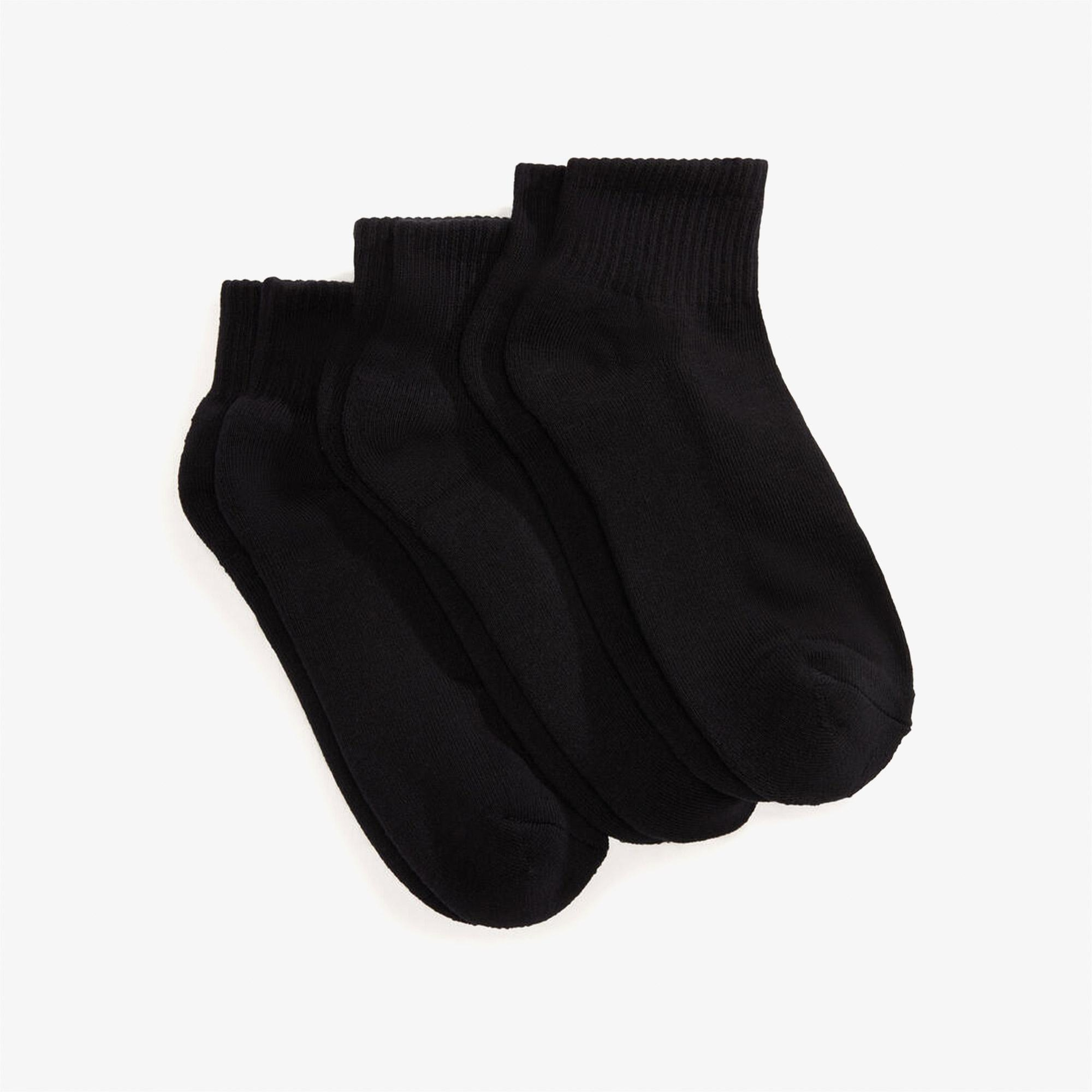 Vans Classic Quarter Crew Unisex Siyah Çorap