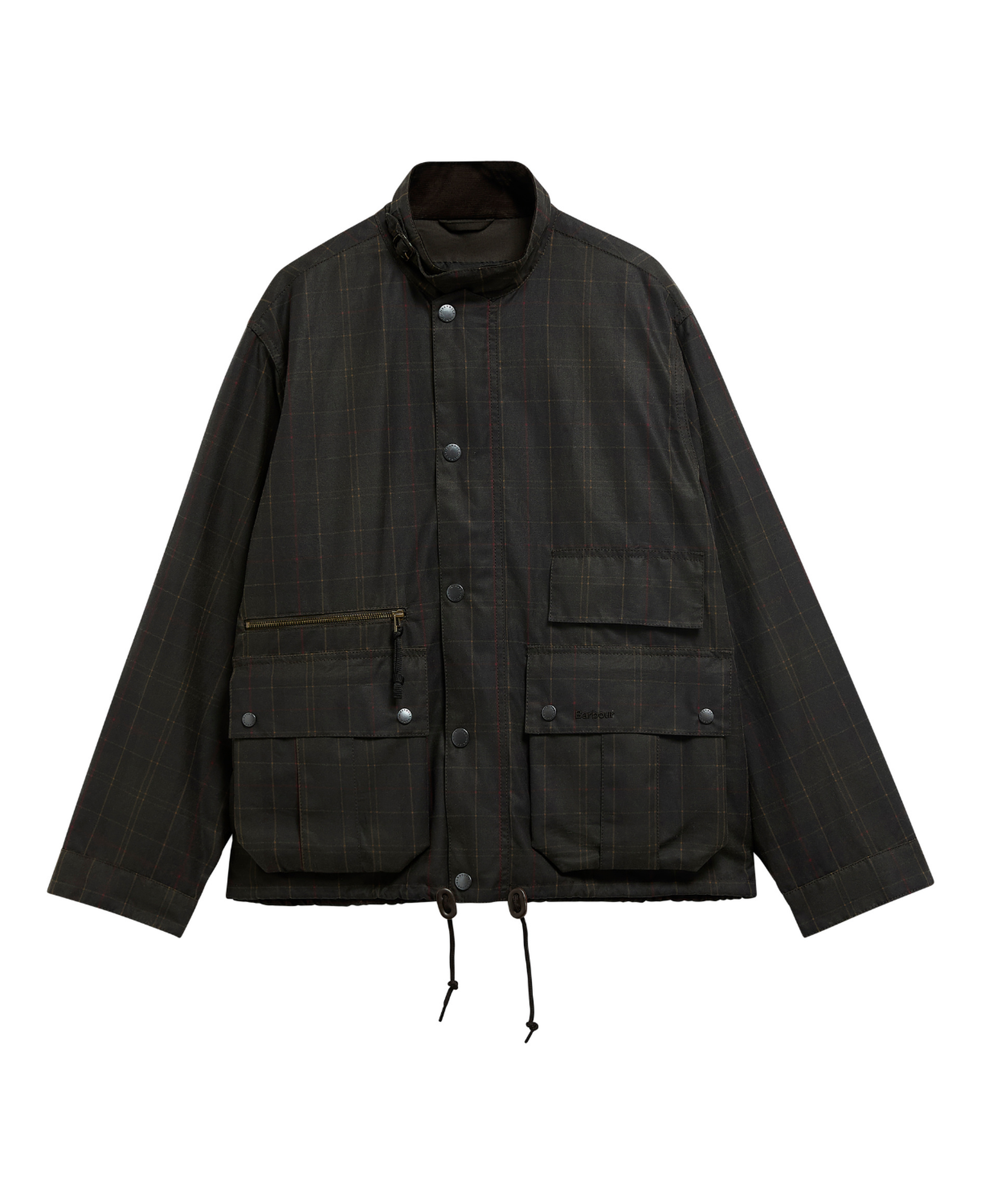 Barbour Modified Tartan Ursula Yağlı Ceket