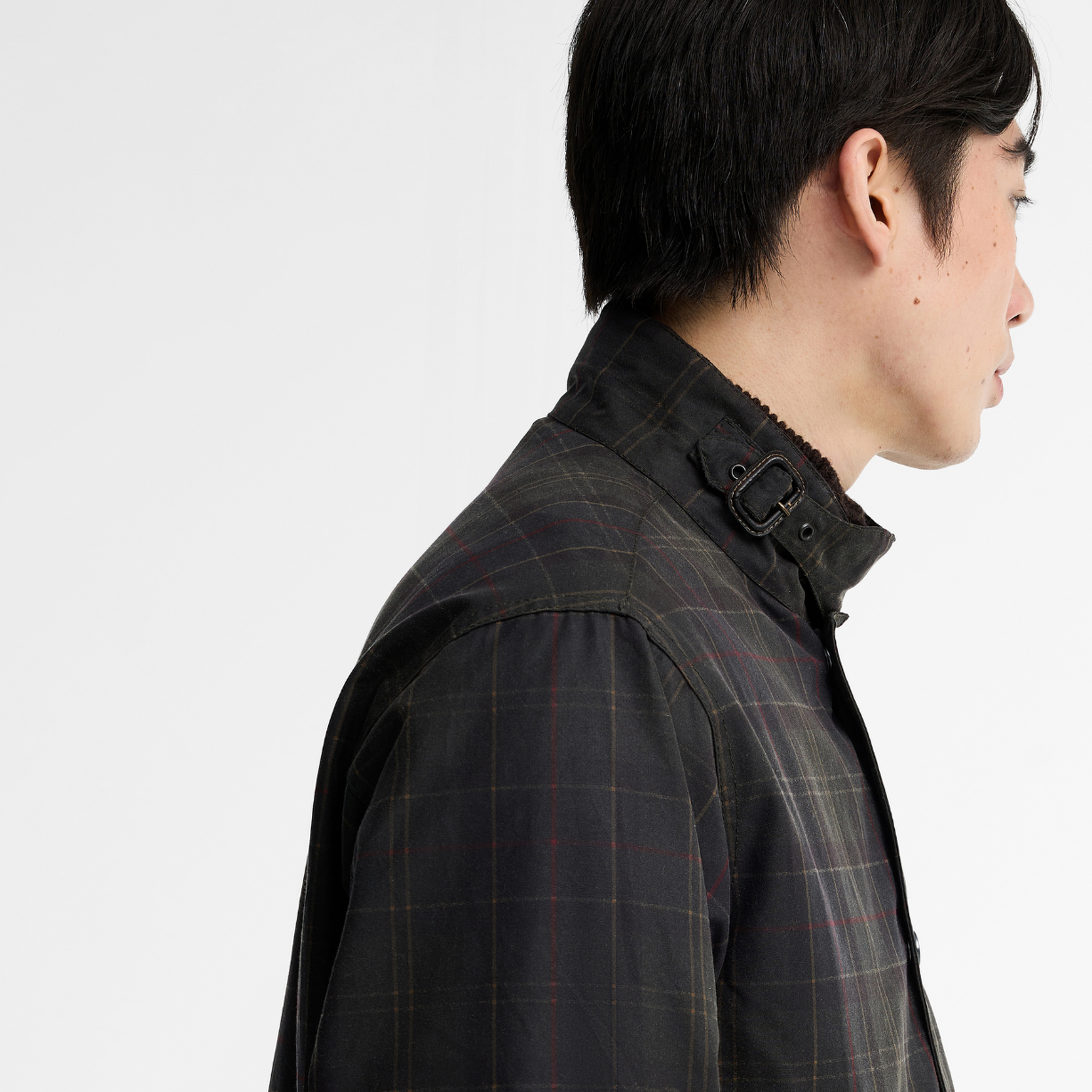 Barbour Modified Tartan Ursula Yağlı Ceket