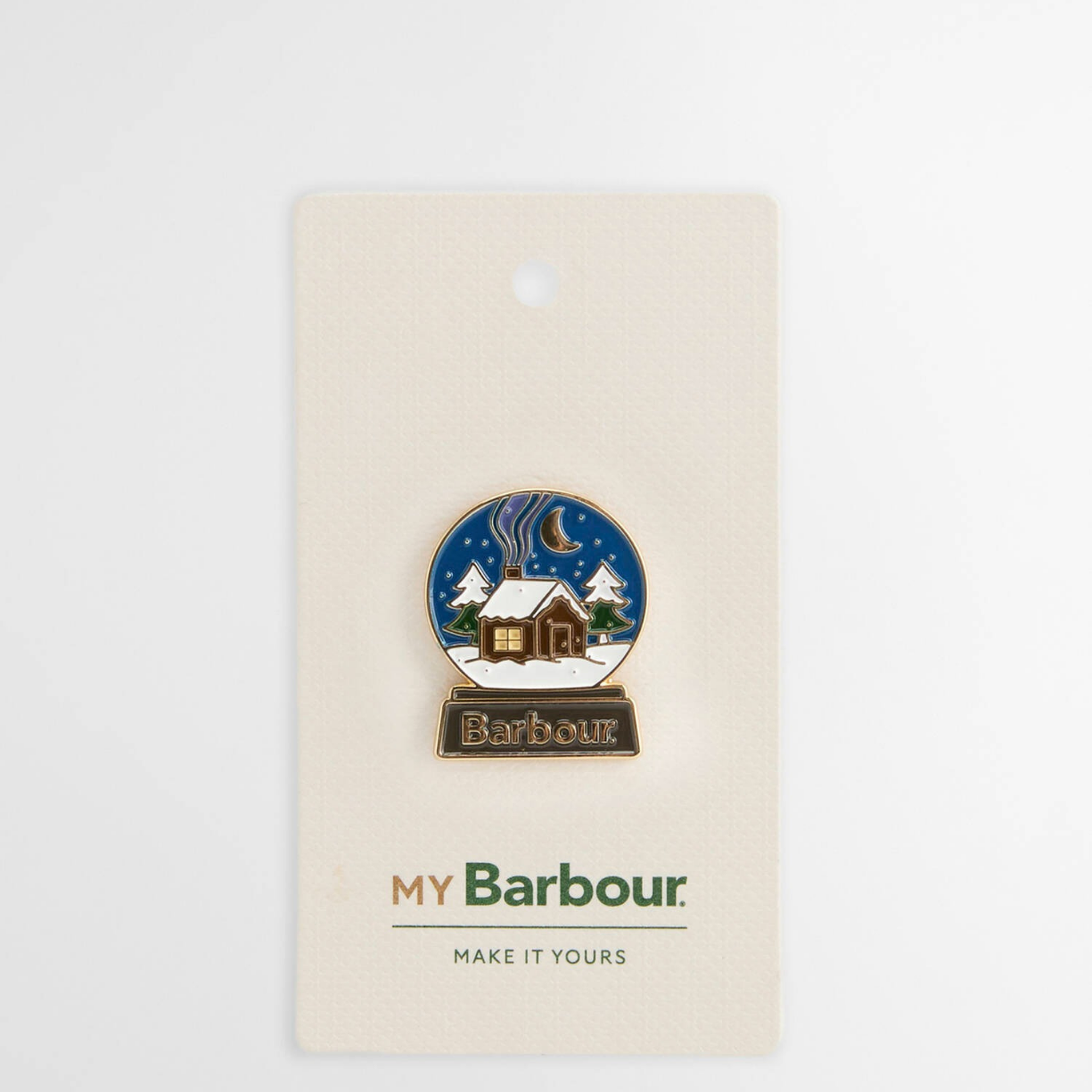 Barbour Snow Globe Rozet