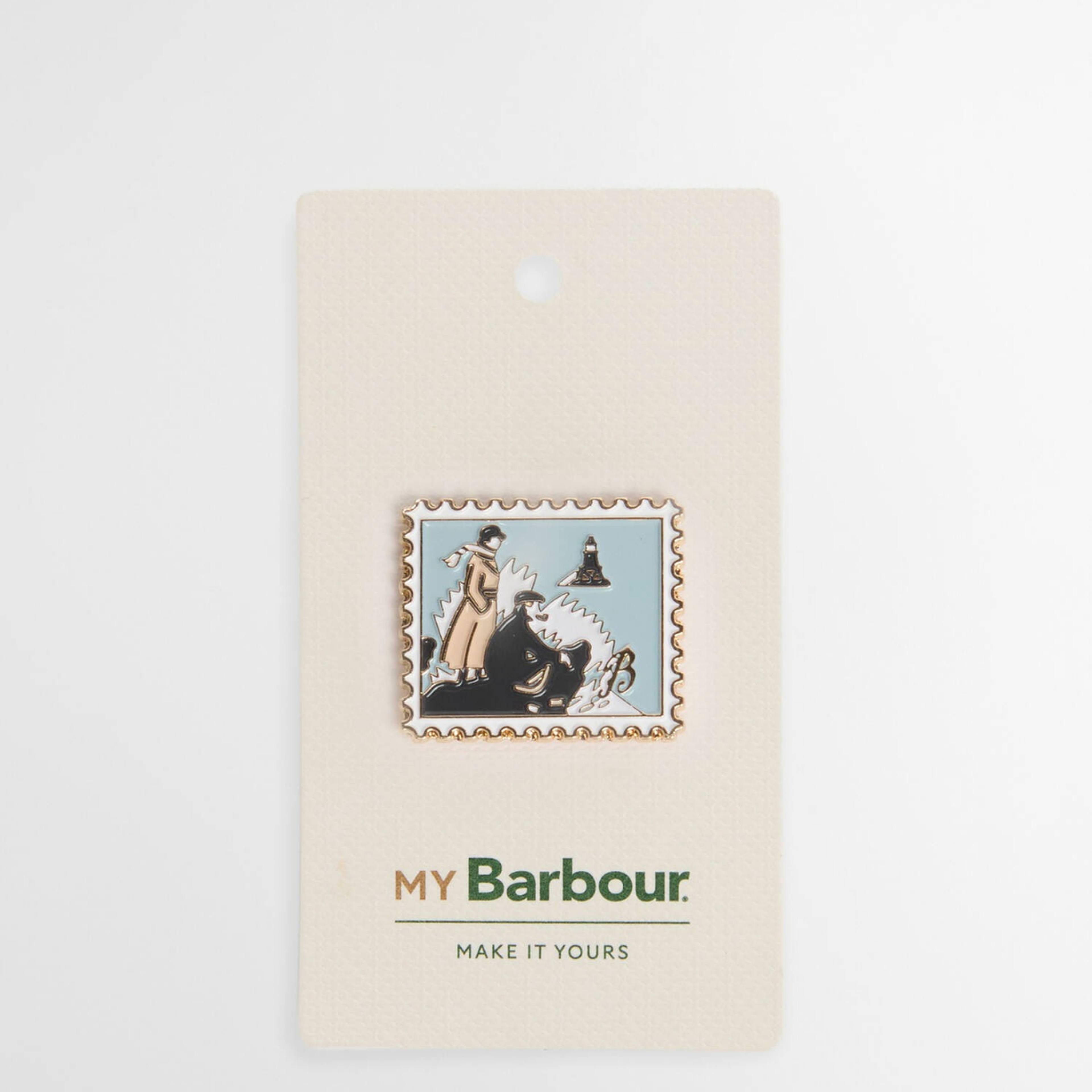 Barbour Postage Stamp Rozet
