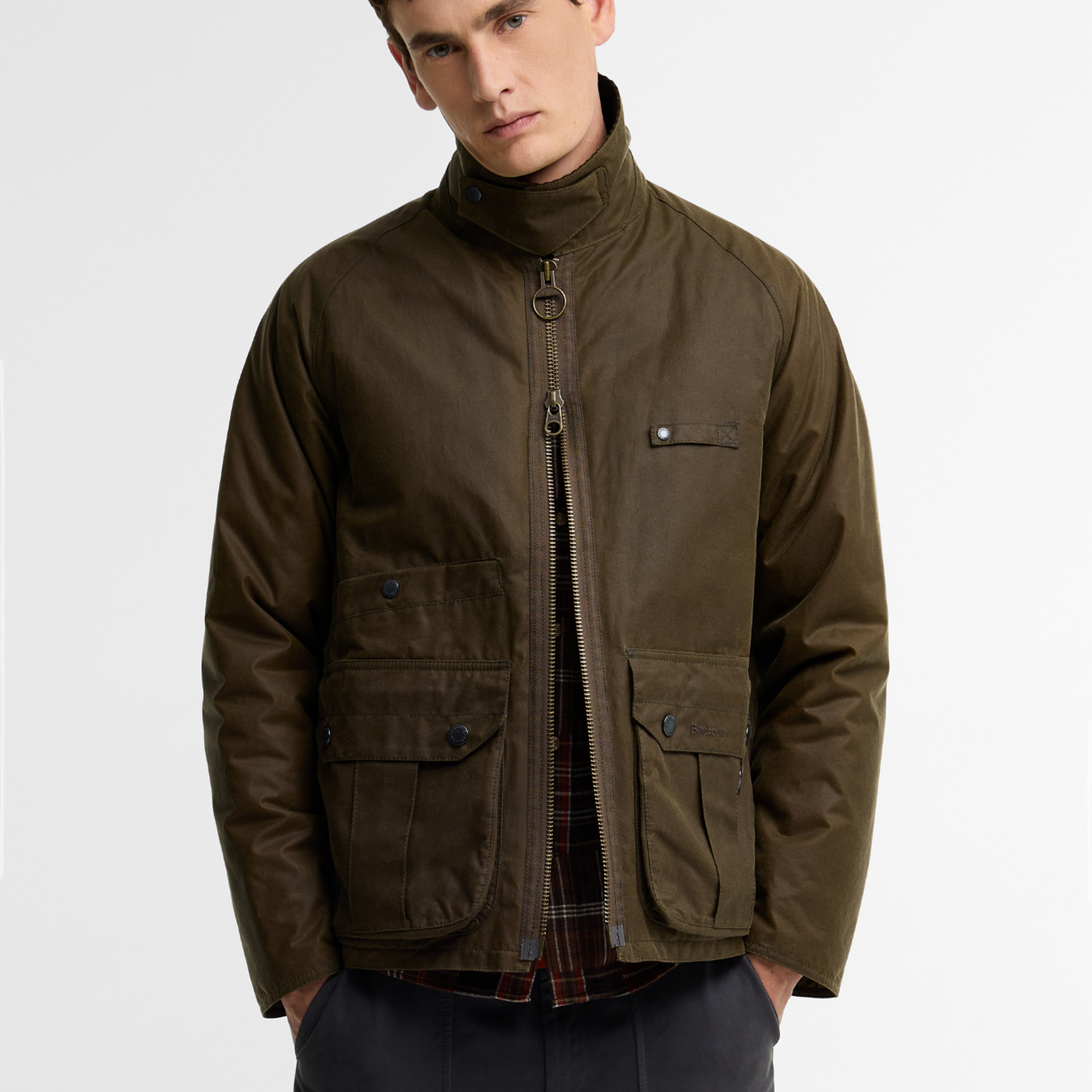 Barbour Re-Engineered Durran Yağlı Ceket