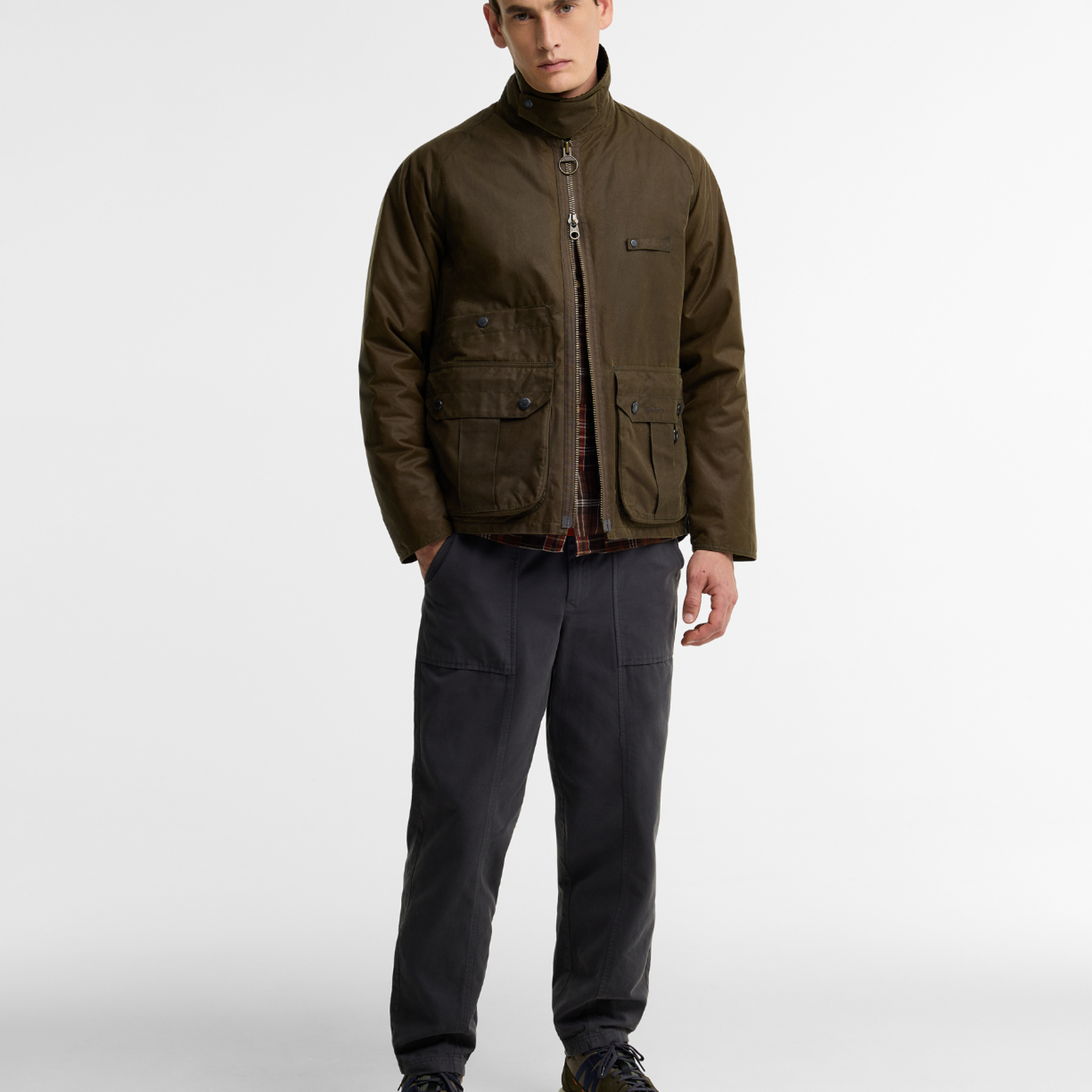 Barbour Re-Engineered Durran Yağlı Ceket
