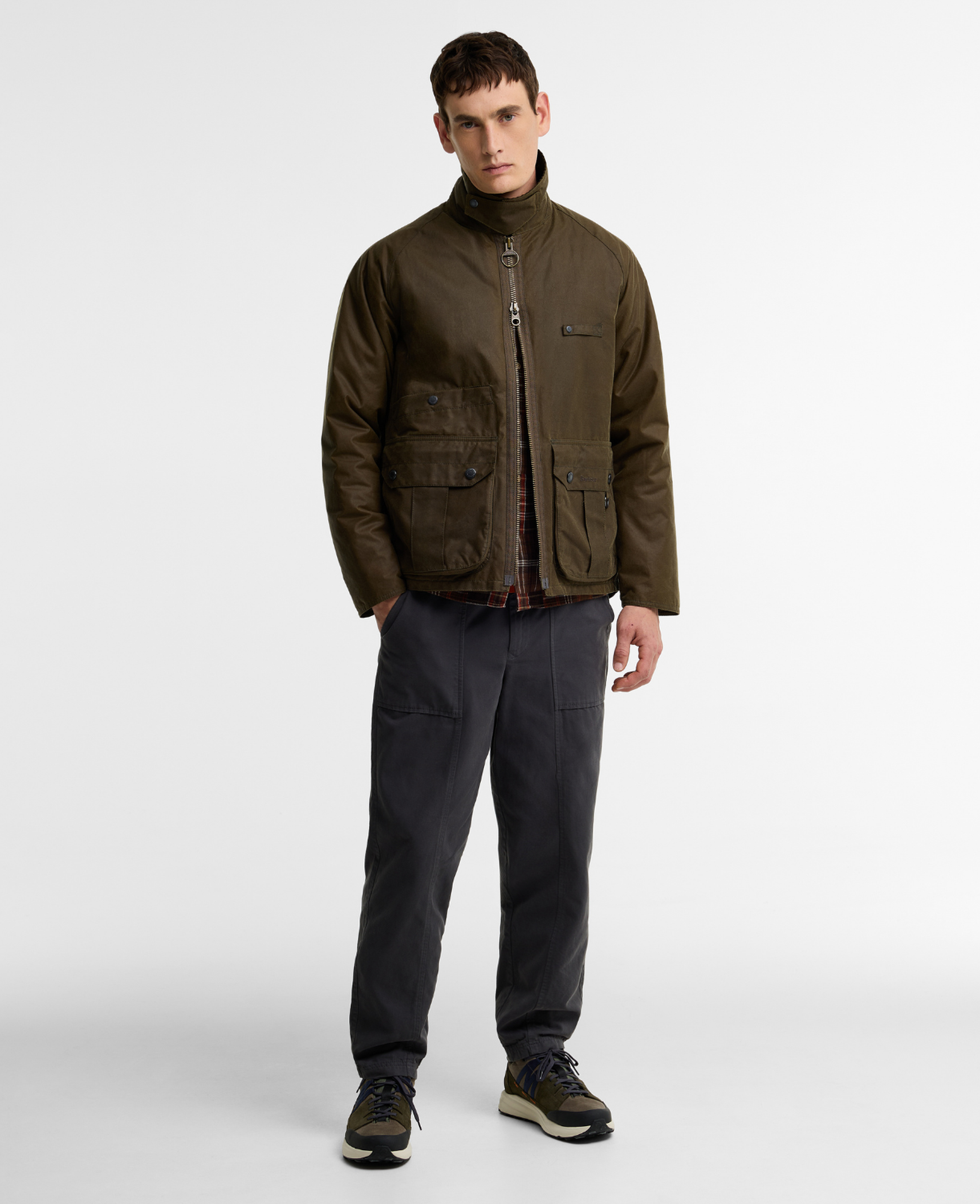 Barbour Re-Engineered Durran Yağlı Ceket