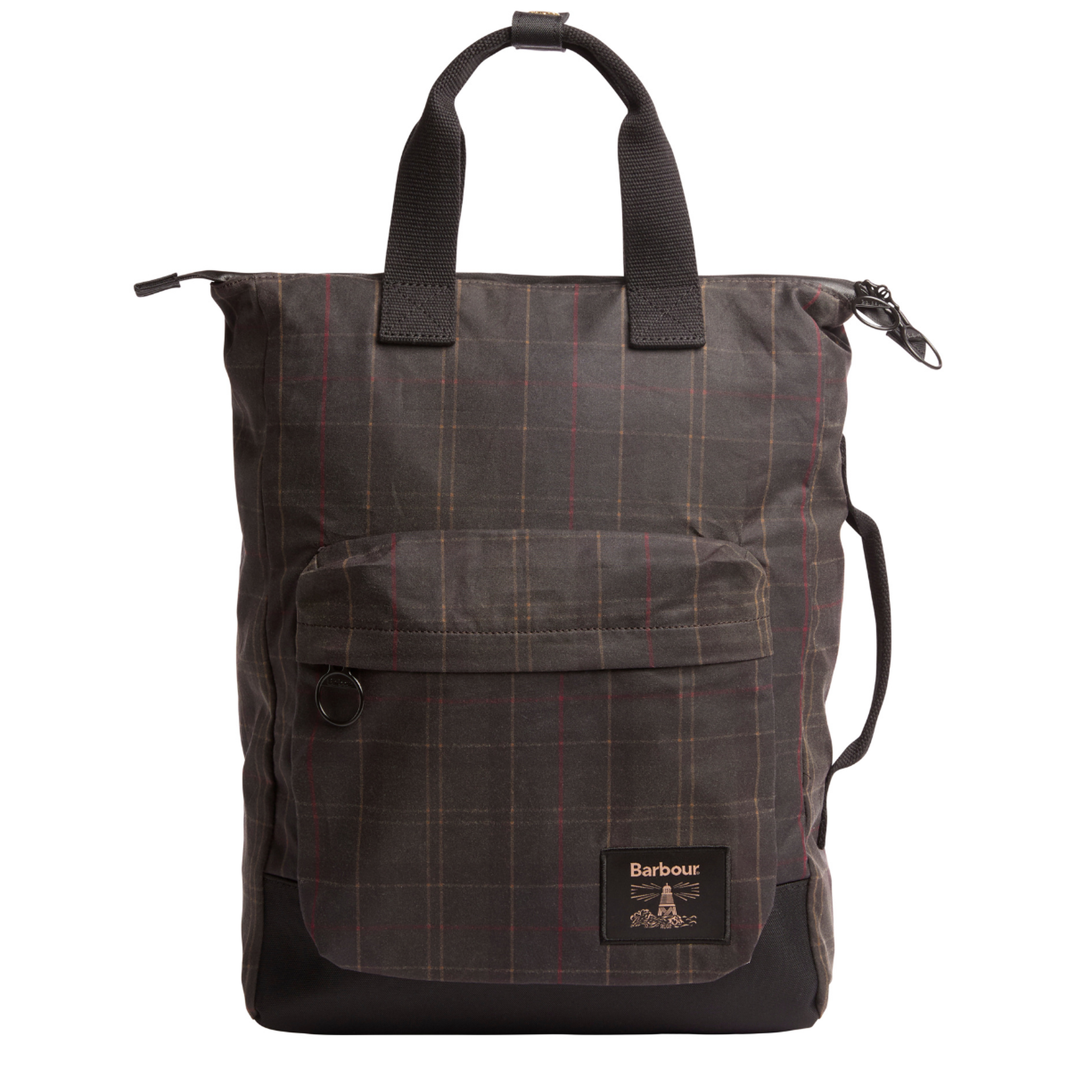 Barbour Field Tartan Yağlı Sırt Çantası