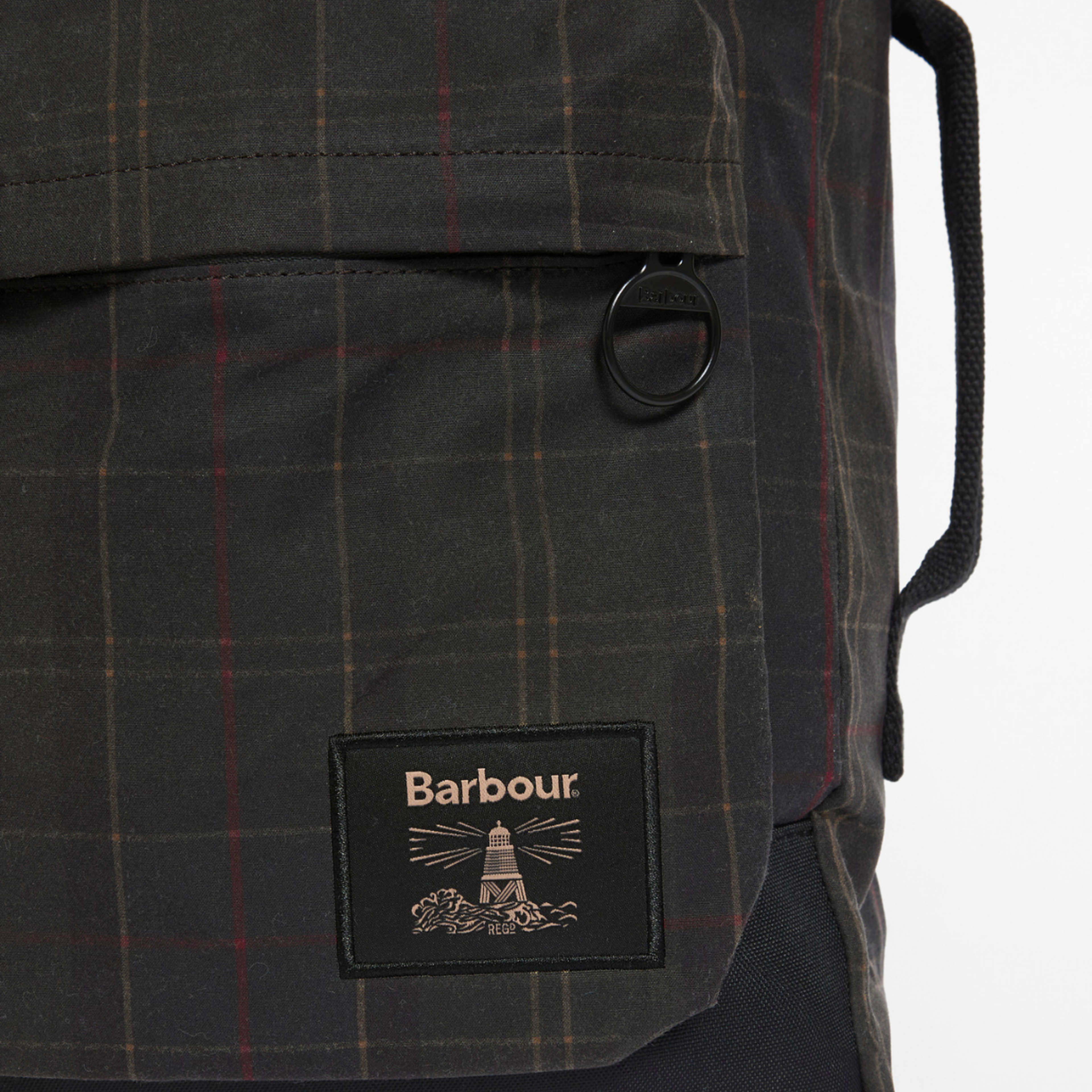 Barbour Field Tartan Yağlı Sırt Çantası