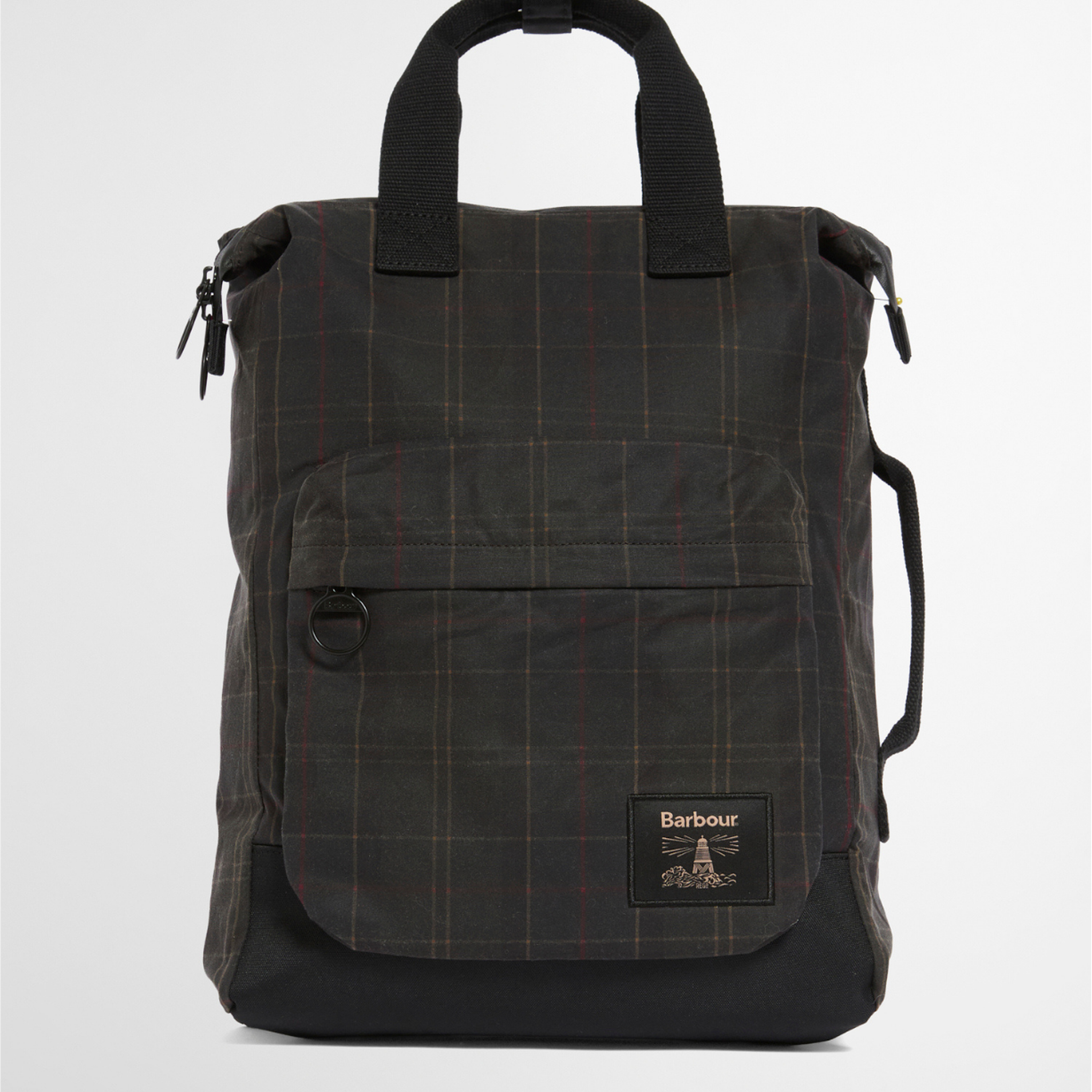 Barbour Field Tartan Yağlı Sırt Çantası