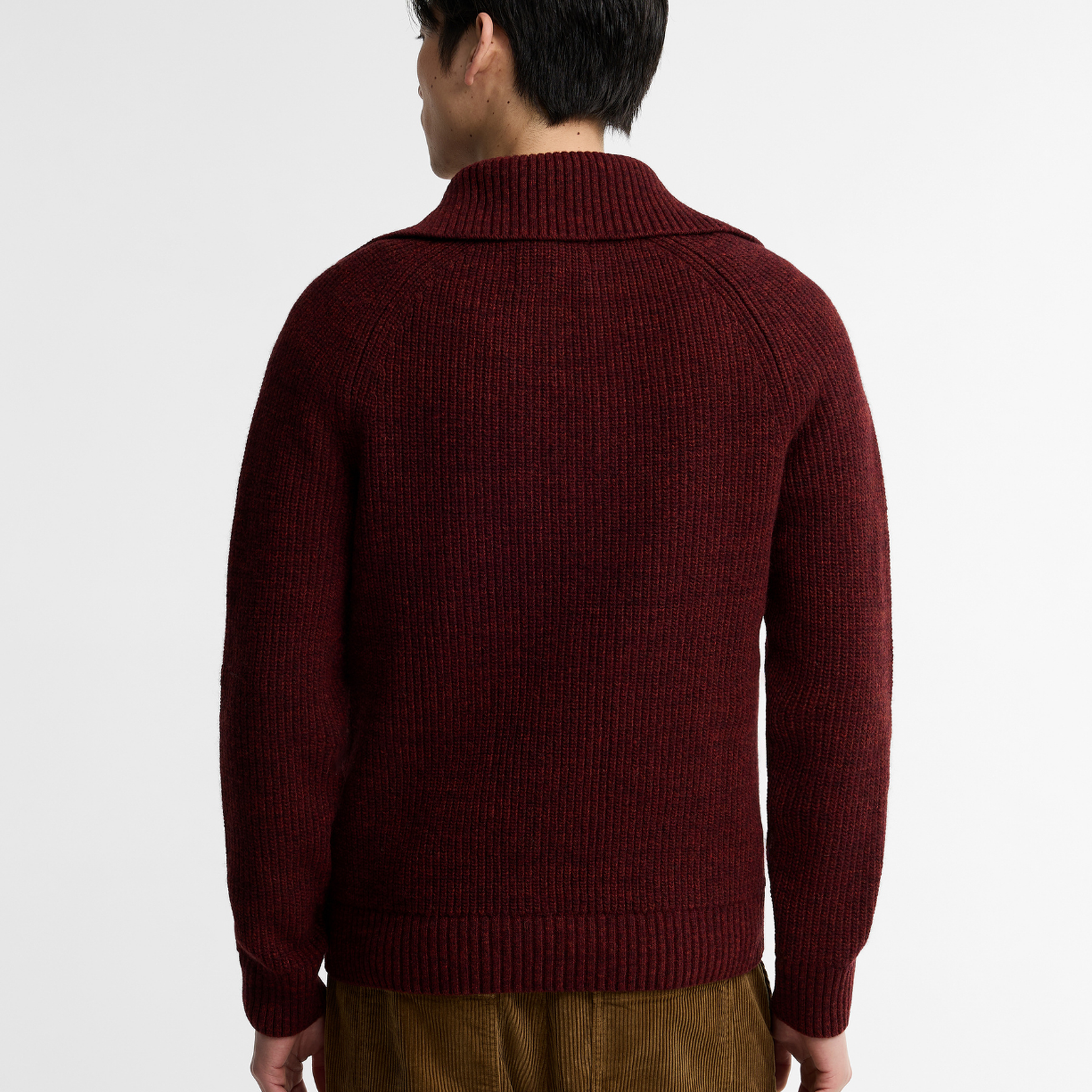 Barbour Riggbay Knitted Yarım Fermuarlı Kazak