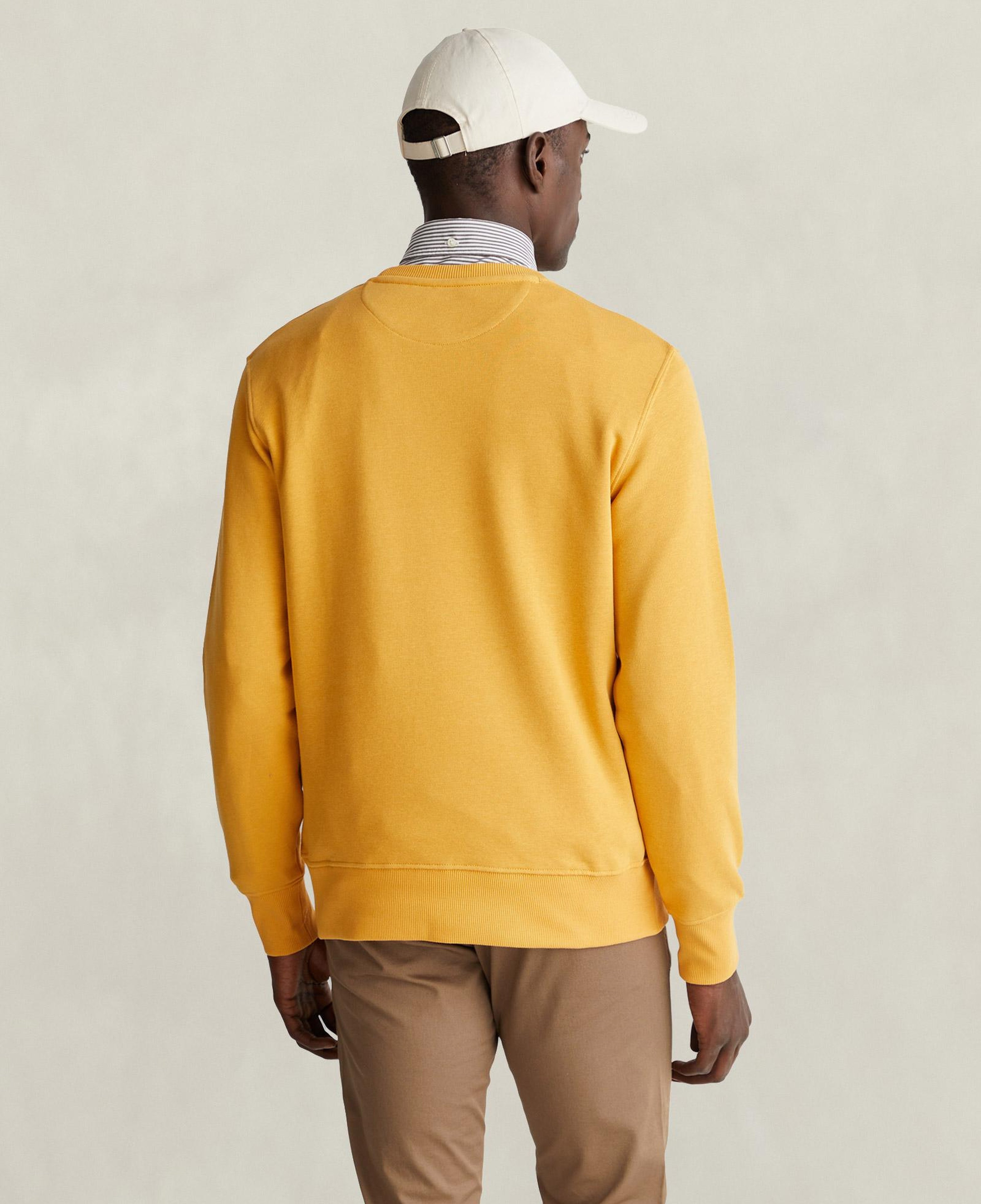 GANT Erkek Sarı Regular Fit Sweatshirt