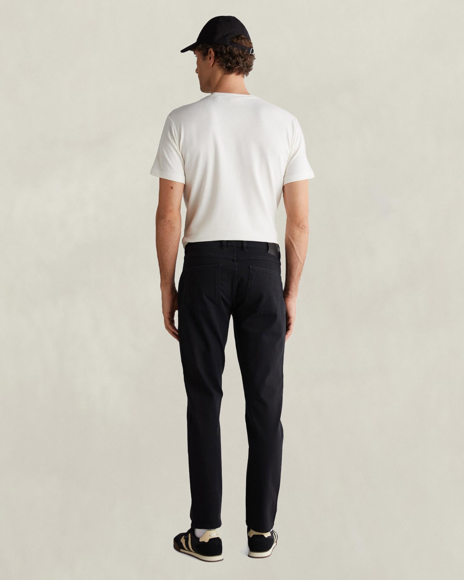 GANT Erkek Siyah Regular Fit Jean