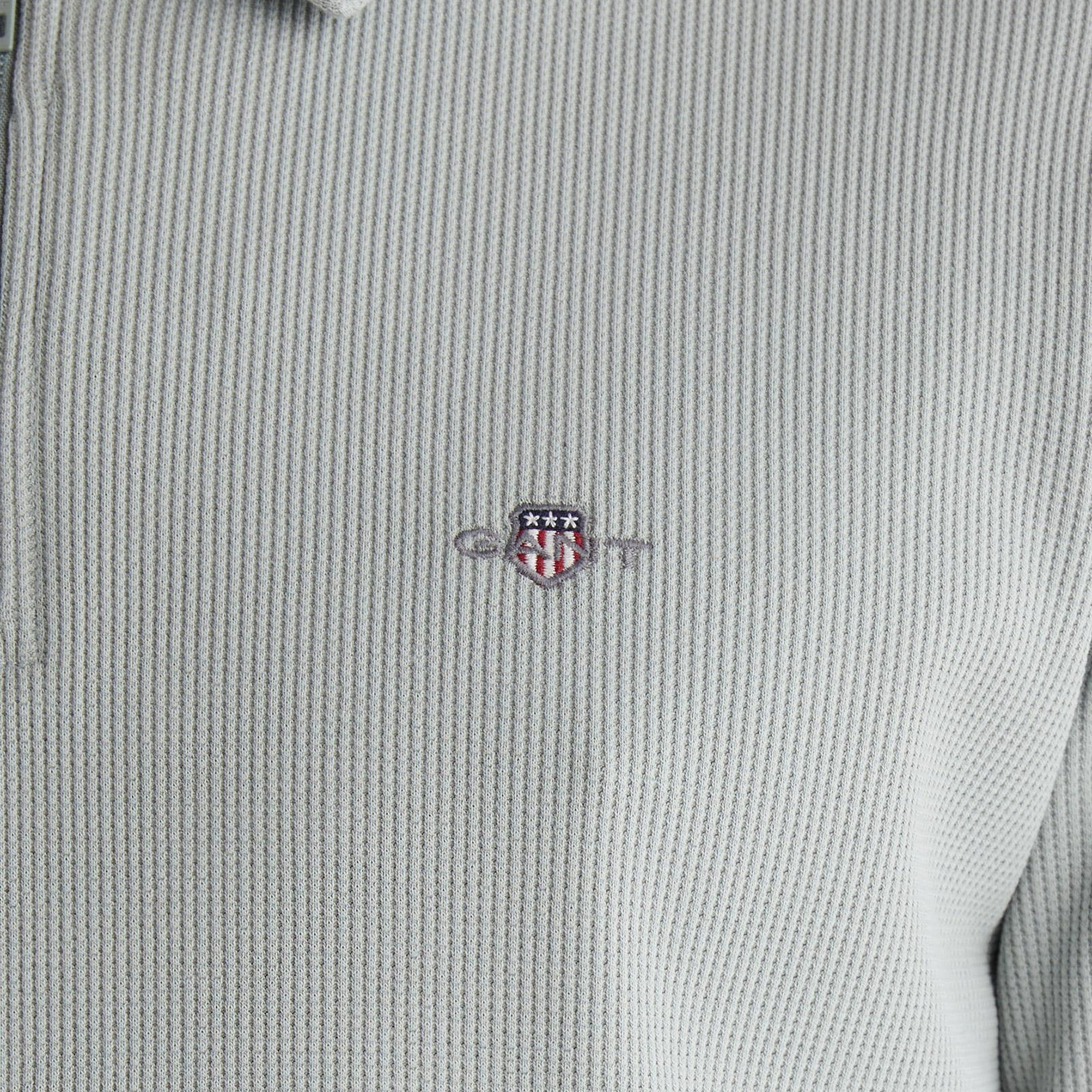 GANT Erkek Yeşil Regular Fit Polo Yaka T-Shirt