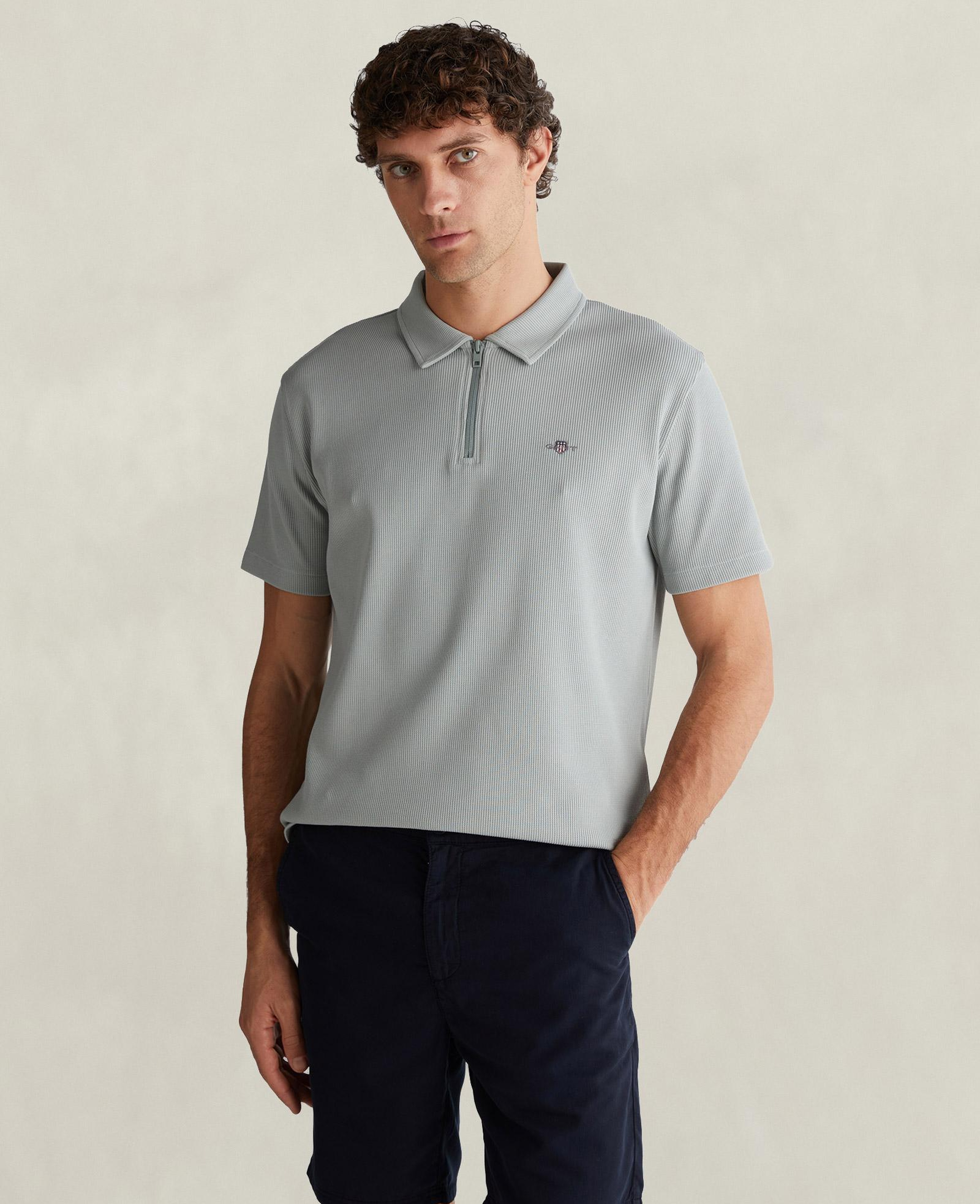 GANT Erkek Yeşil Regular Fit Polo Yaka T-Shirt