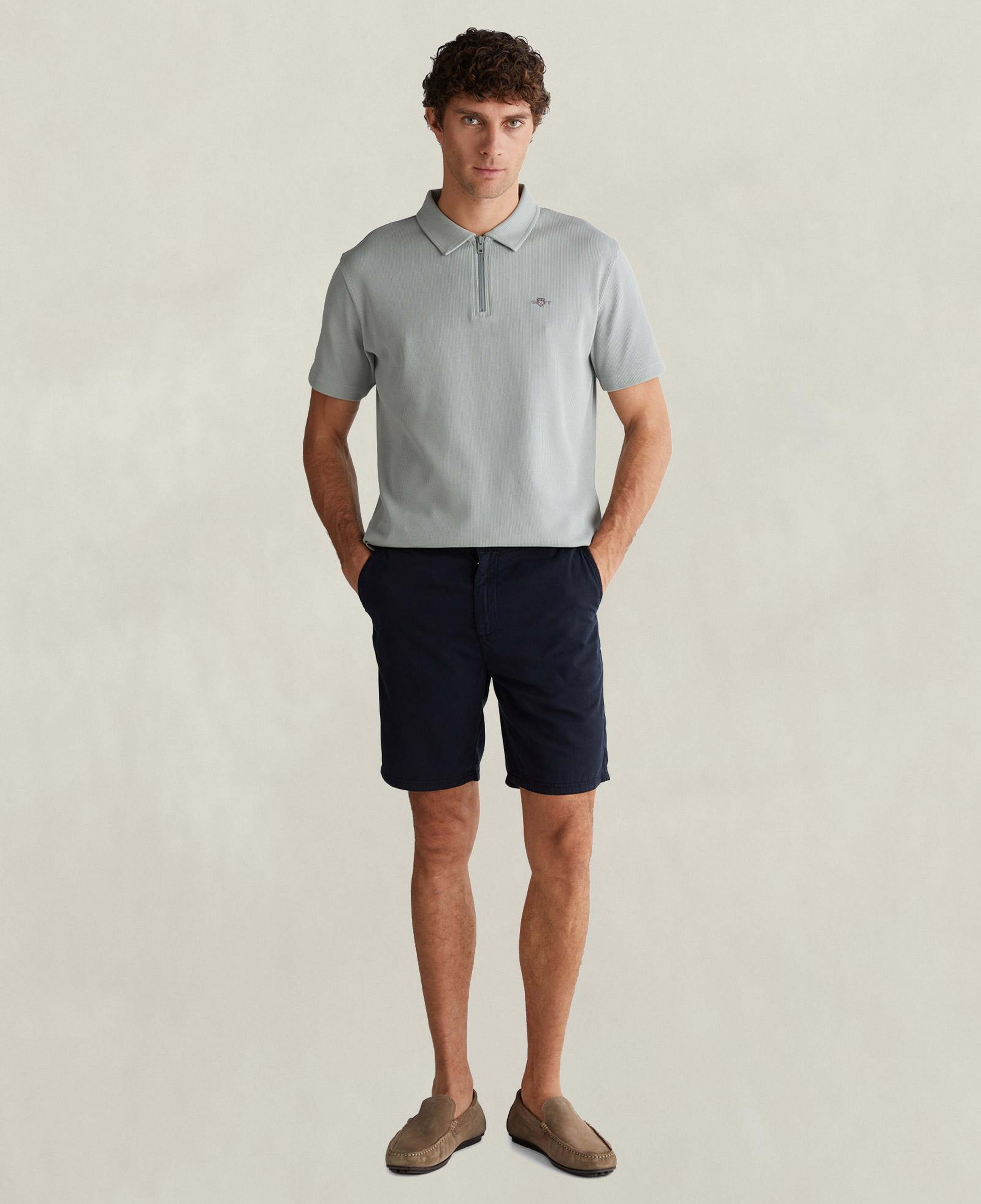 GANT Erkek Yeşil Regular Fit Polo Yaka T-Shirt