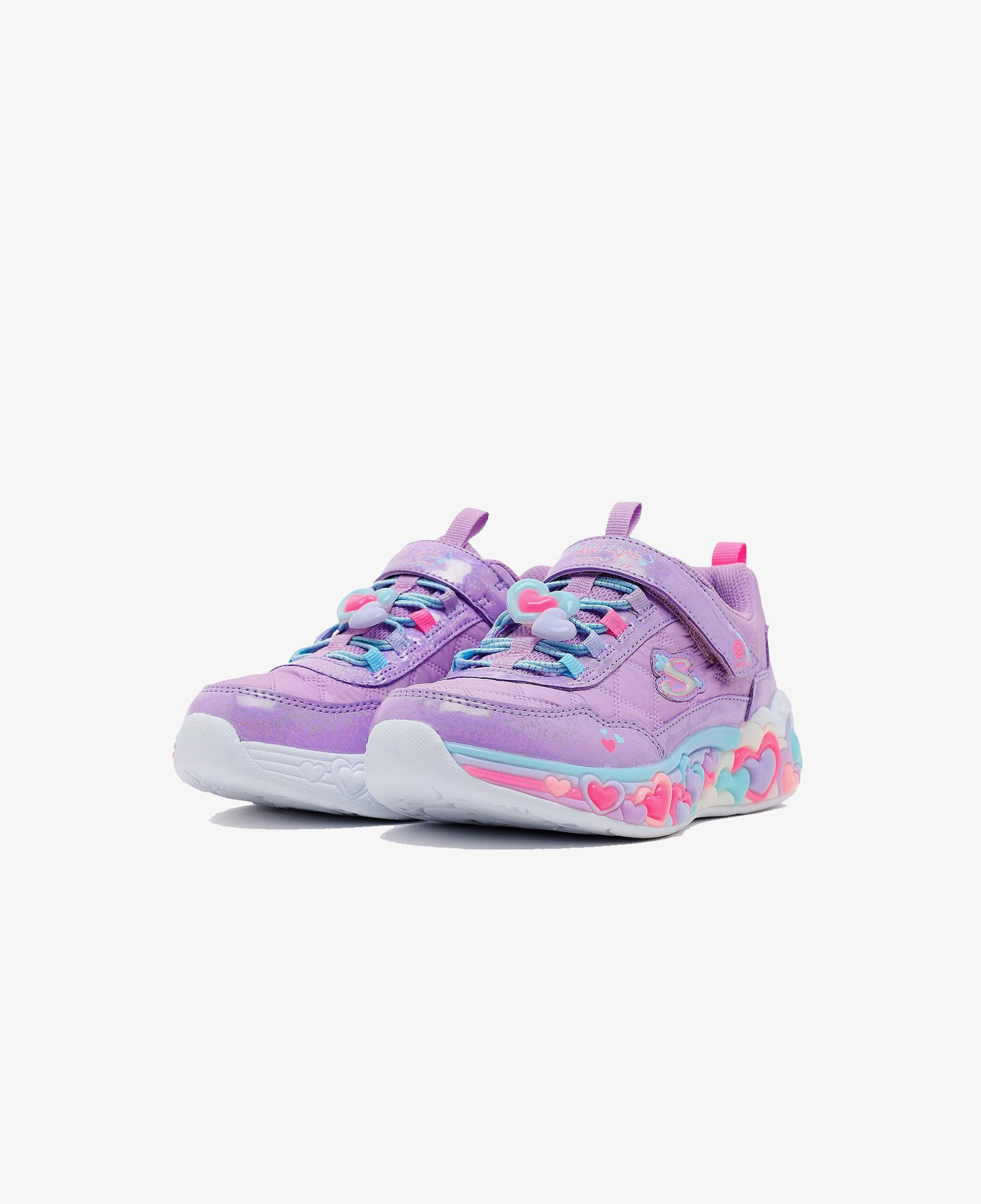 Skechers Eternal Heart Lights Çocuk Pembe Spor Ayakkabı