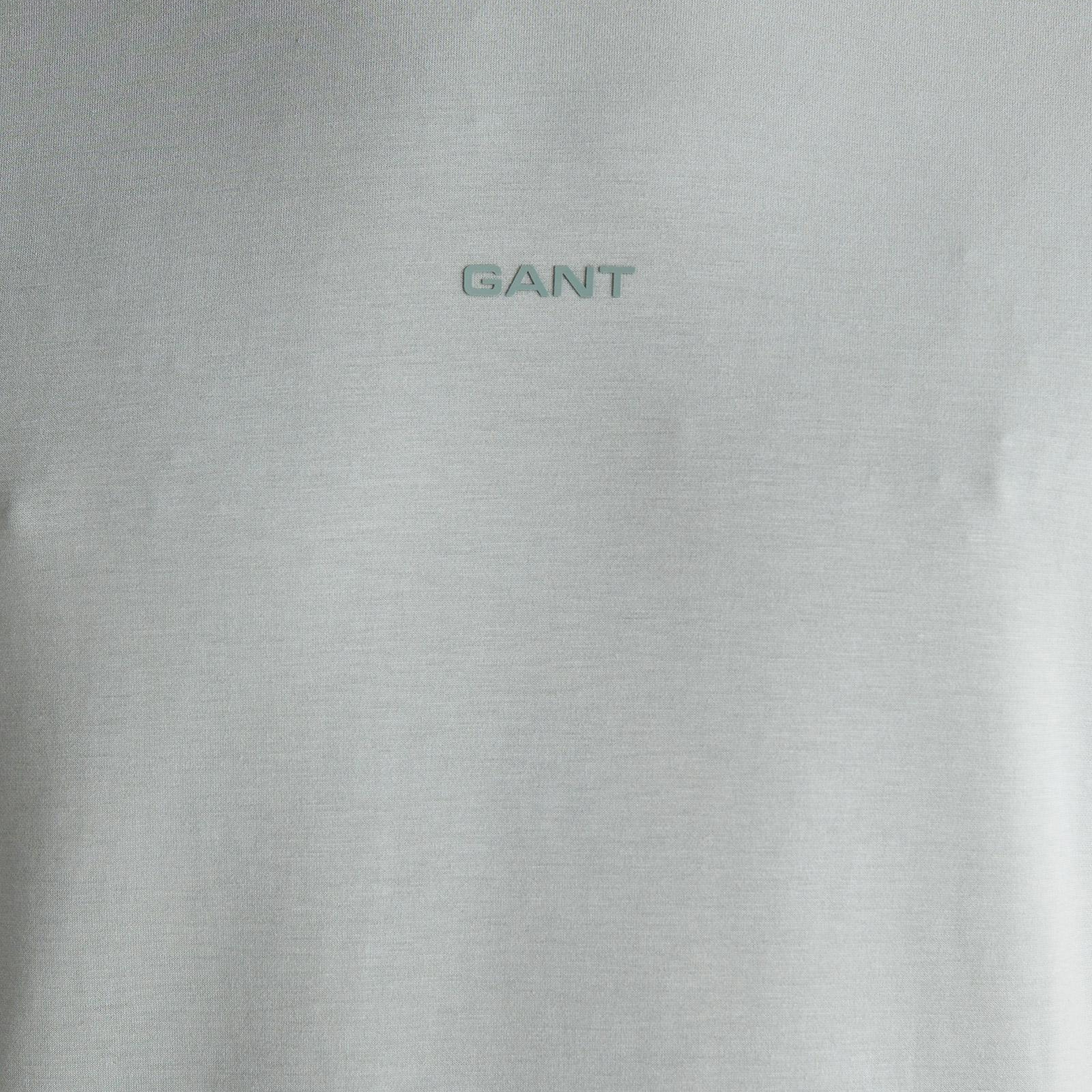 GANT Erkek Yeşil Bisiklet Yaka T-Shirt