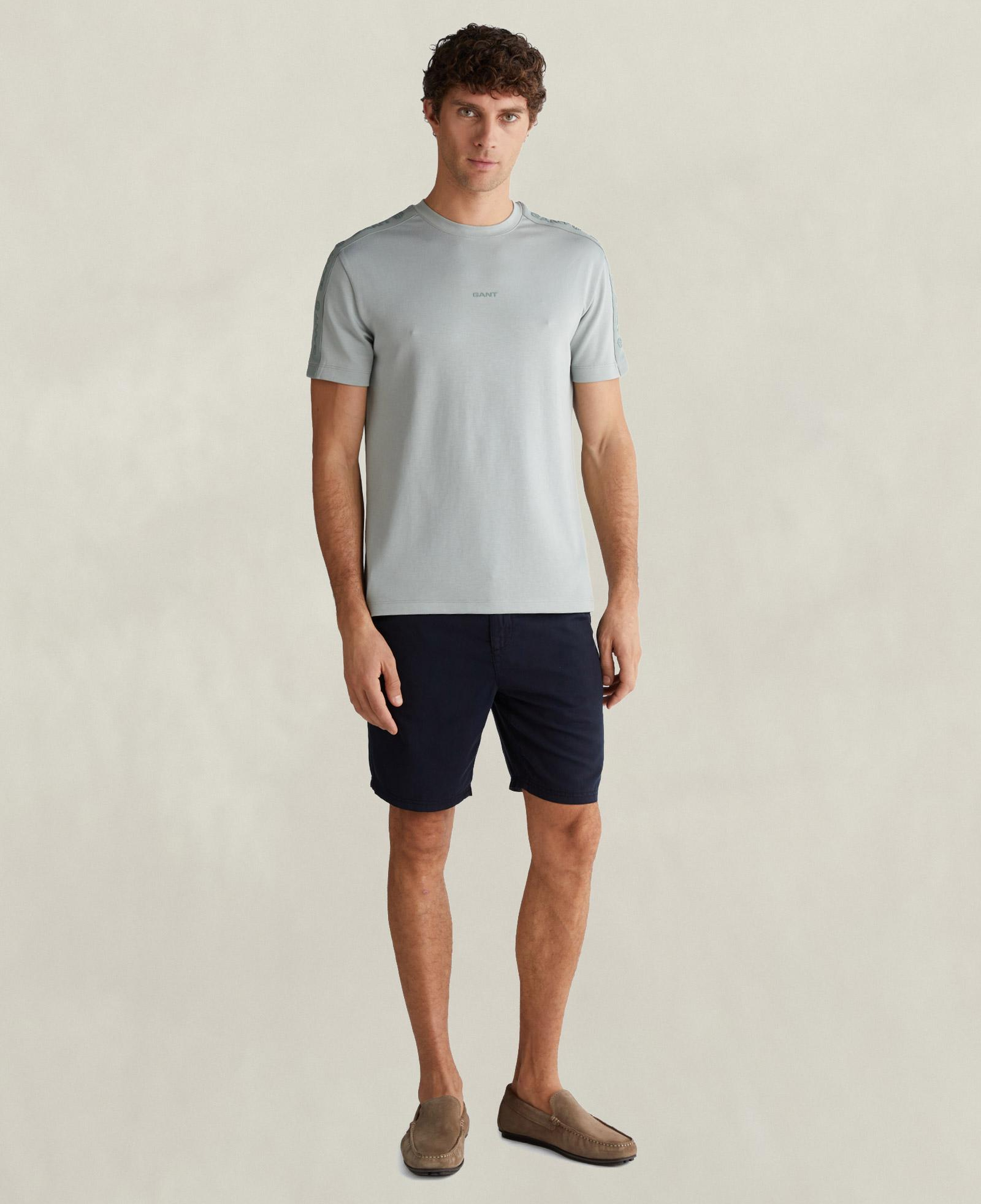 GANT Erkek Yeşil Bisiklet Yaka T-Shirt