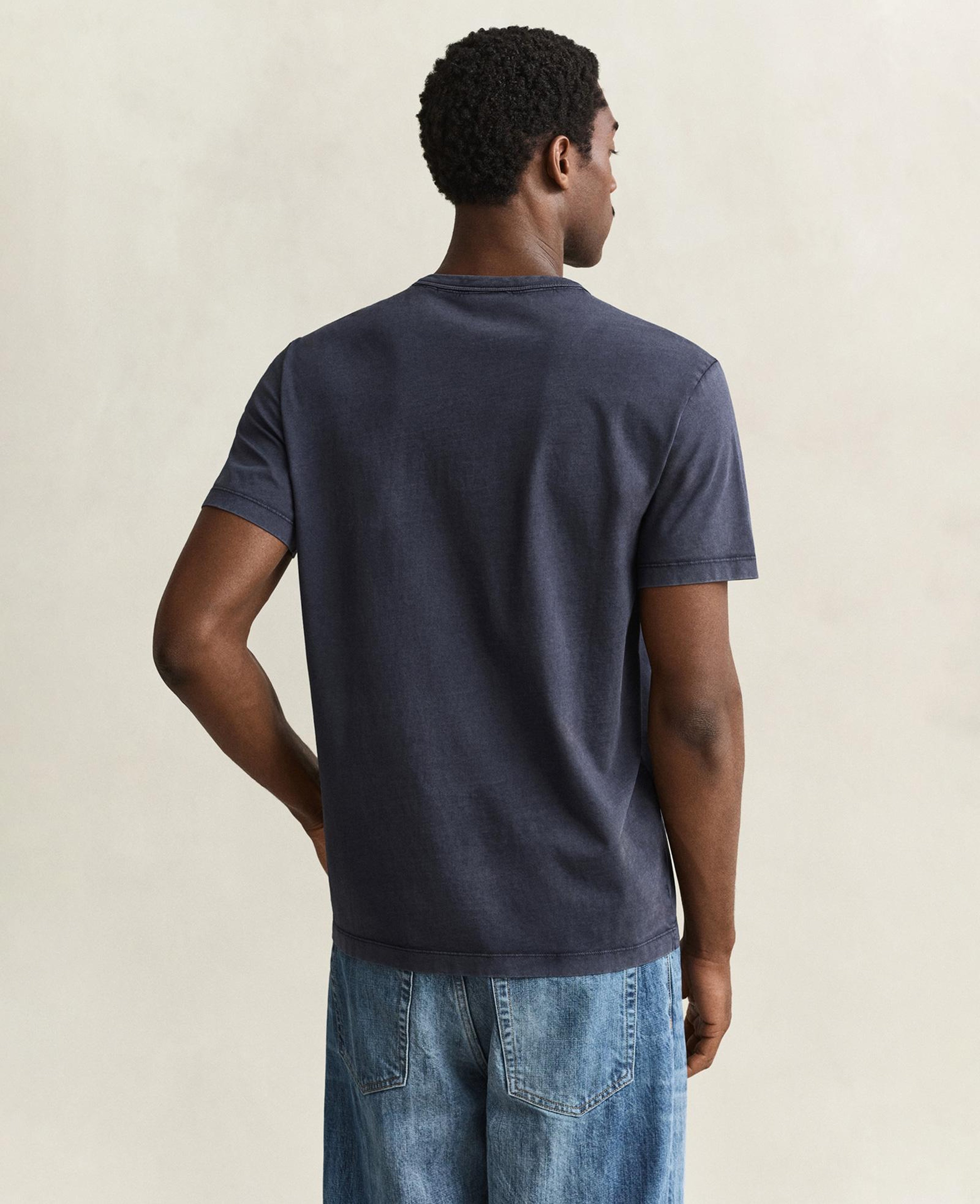 GANT Erkek Lacivert Regular Fit %100 Pamuk T-Shirt