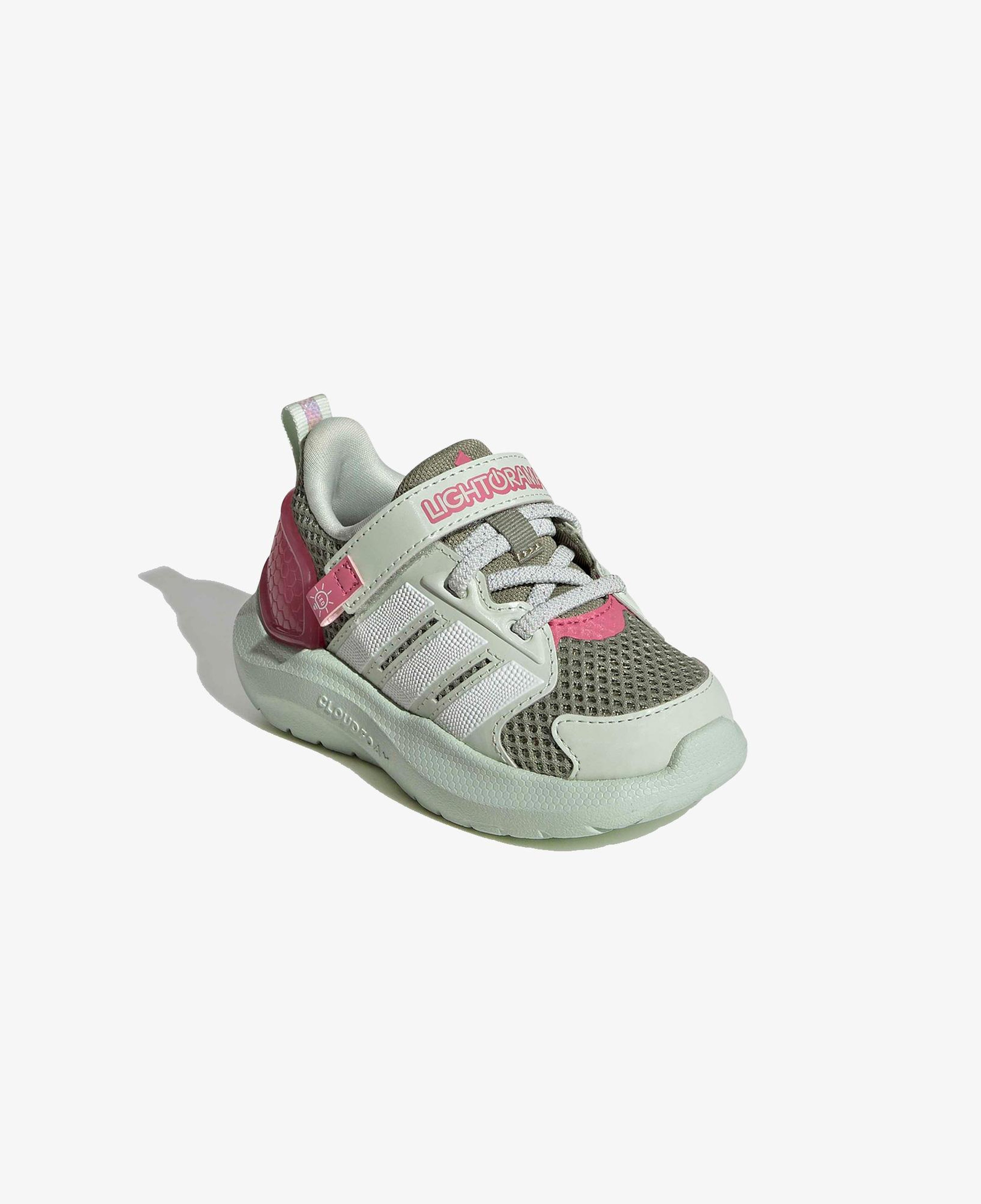 adidas Lightorama Runner Elastic Lace Çocuk Yeşil Koşu Ayakkabısı