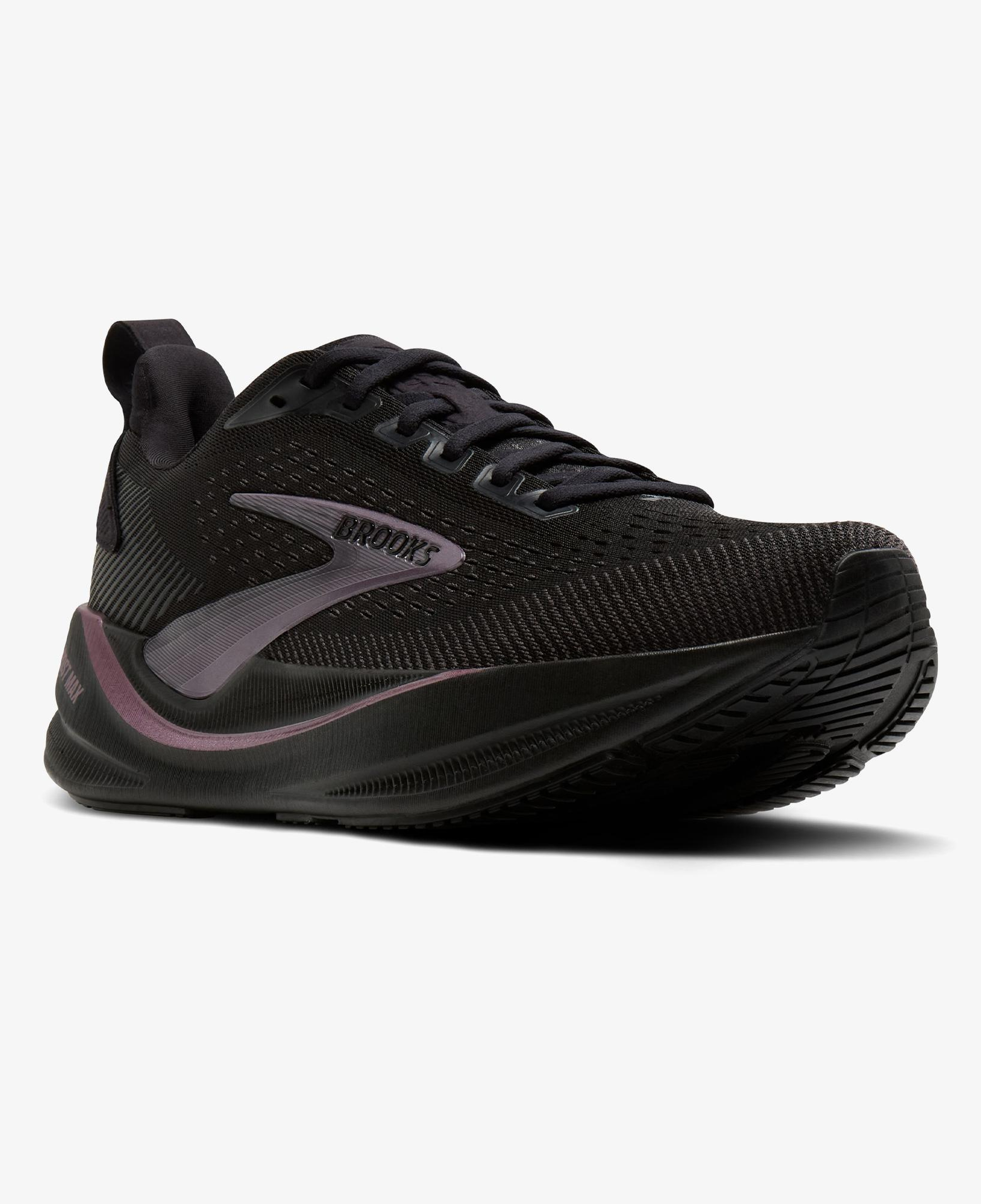 Brooks Ghost Max 4 Kadın Siyah Spor Ayakkabı