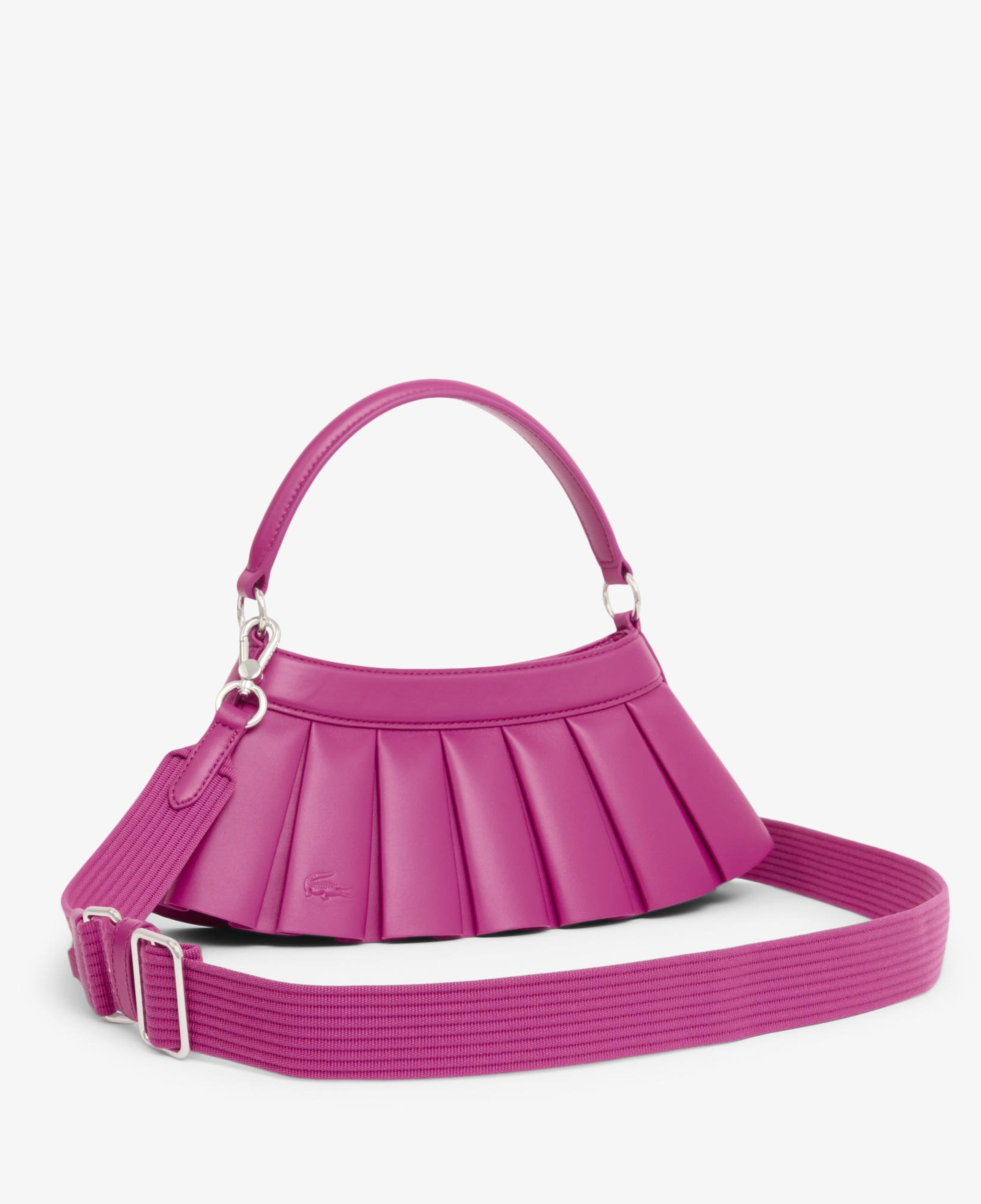 H Lenglen Kadın Deri Pembe Omuz Çantası