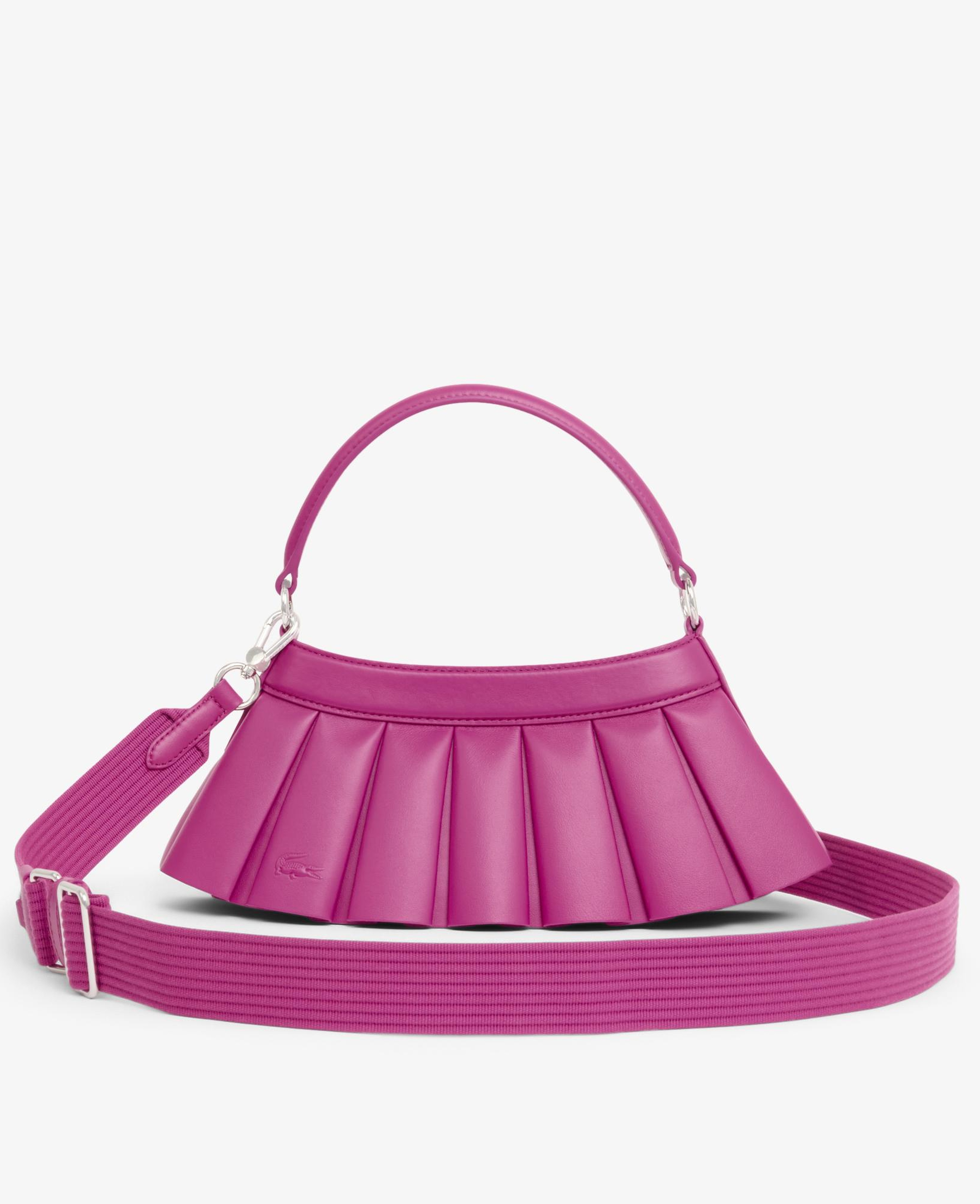 H Lenglen Kadın Deri Pembe Omuz Çantası