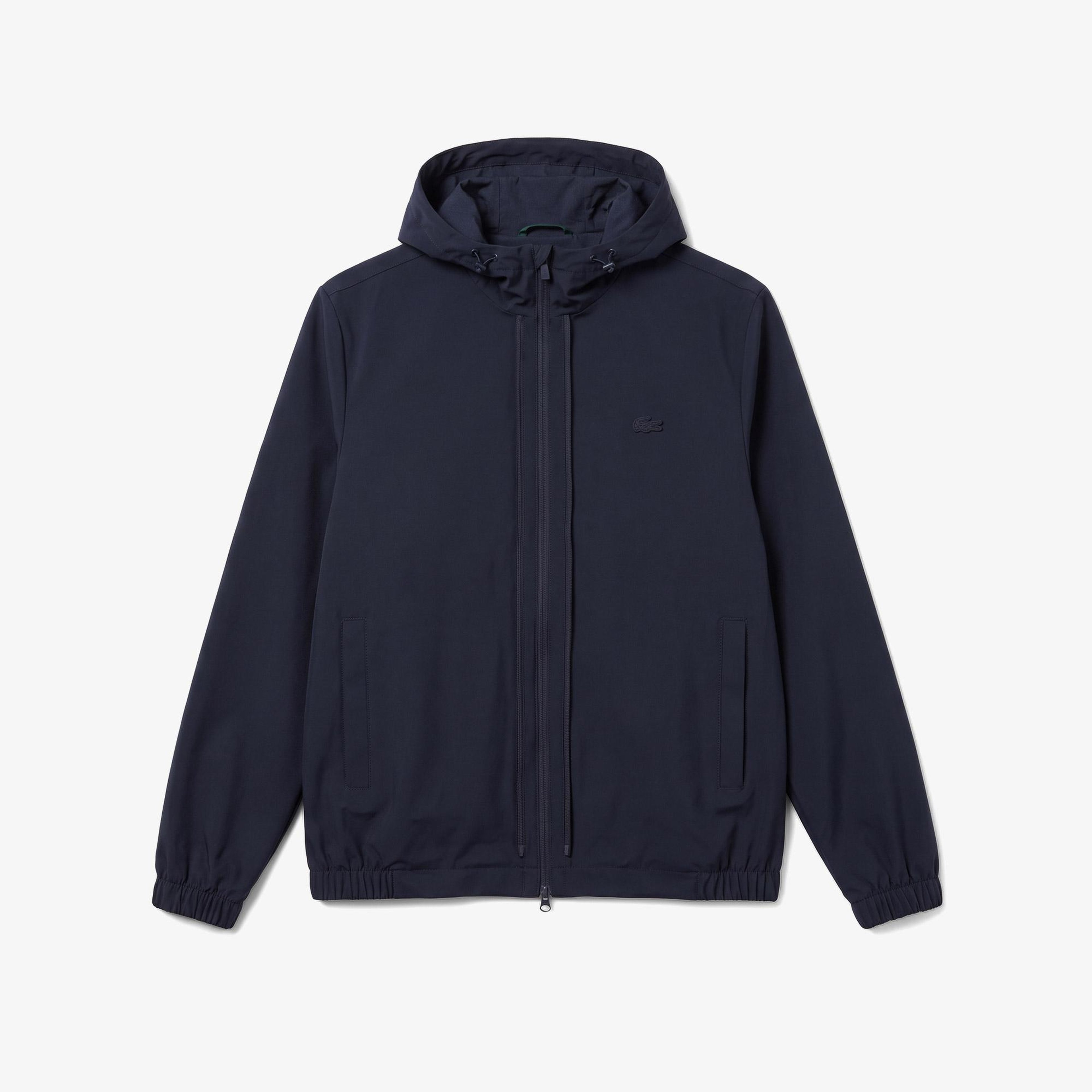 Erkek Regular Fit Kapüşonlu Lacivert Mont