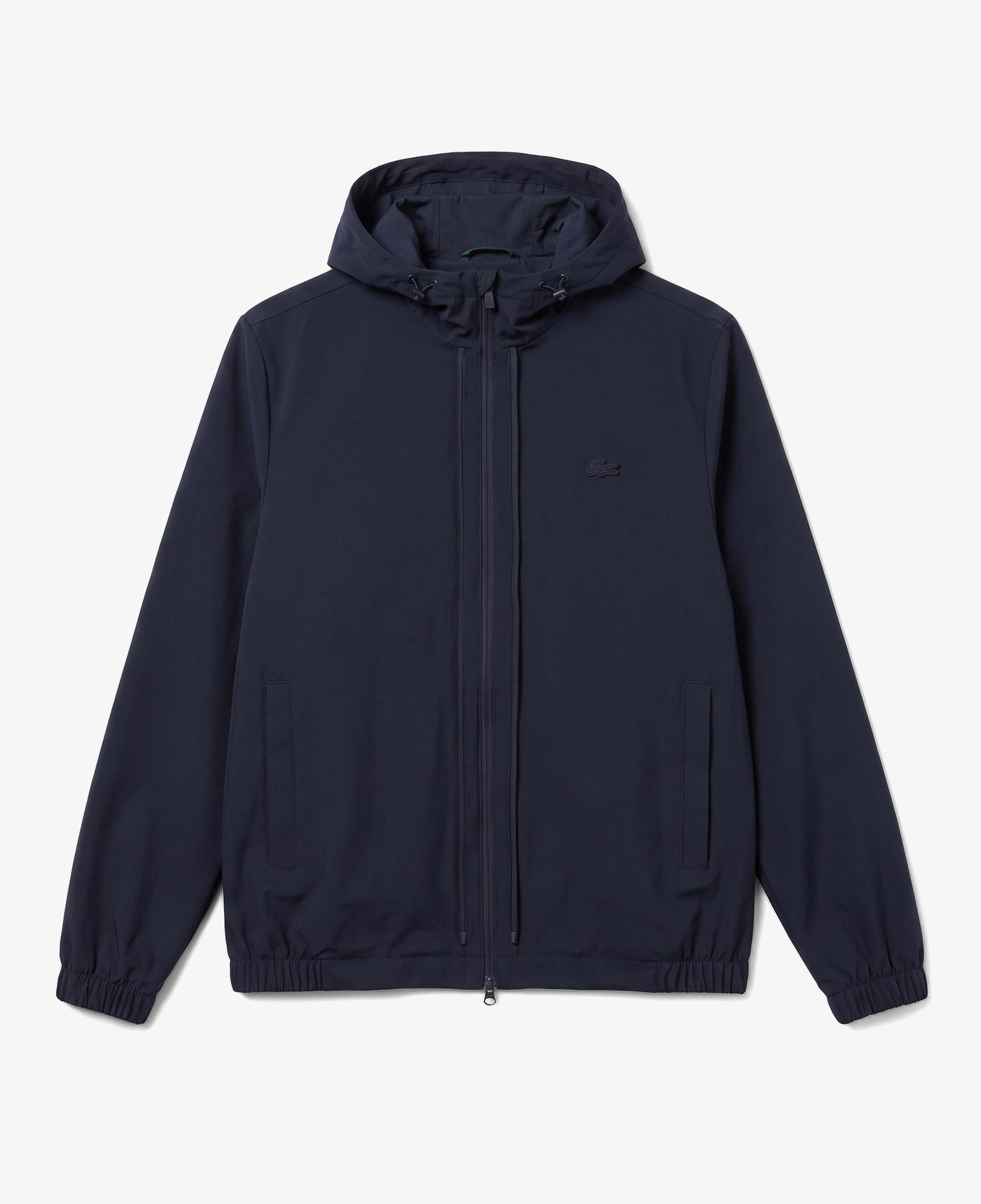 Erkek Regular Fit Kapüşonlu Lacivert Mont