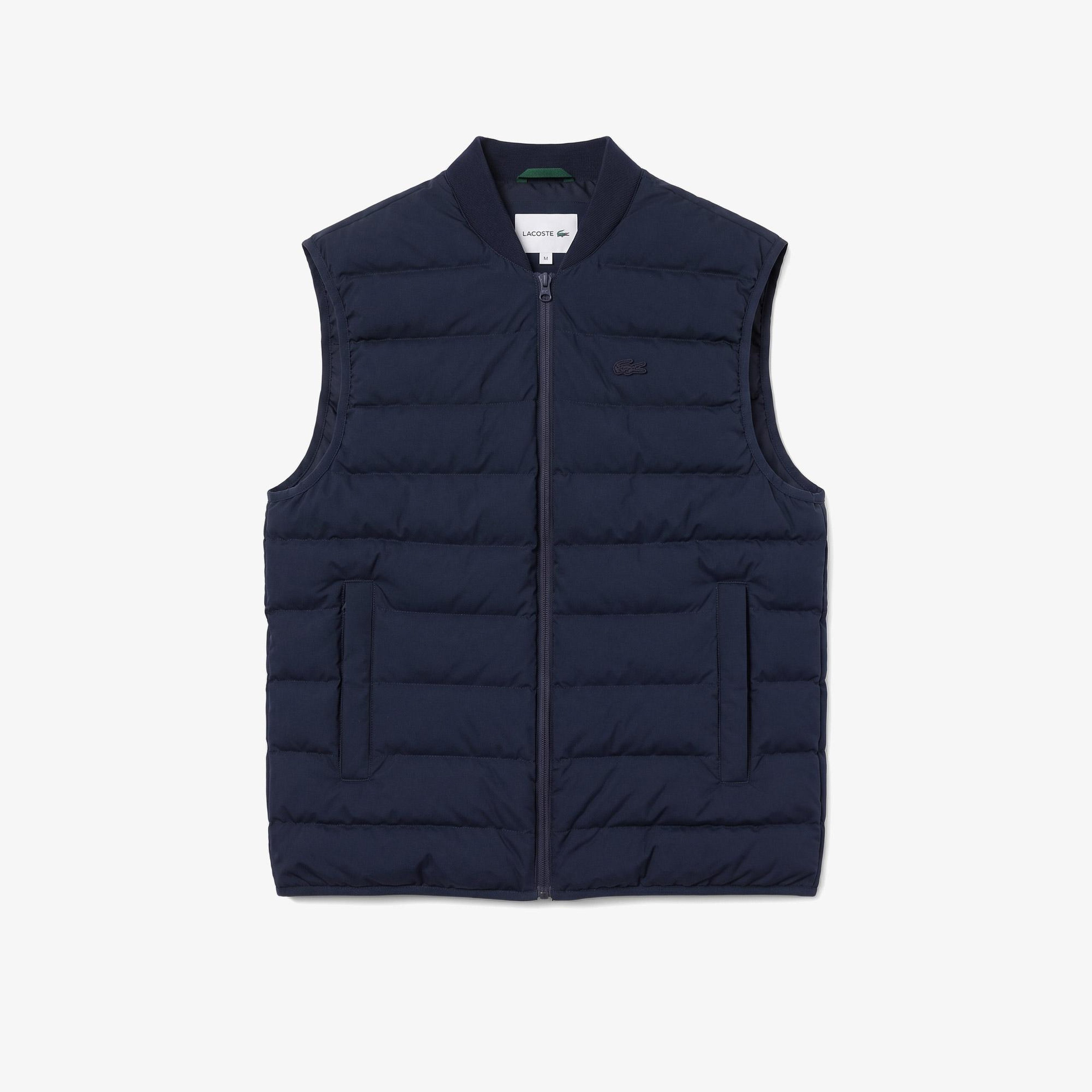 Erkek Regular Fit Kapüşonlu Lacivert Mont