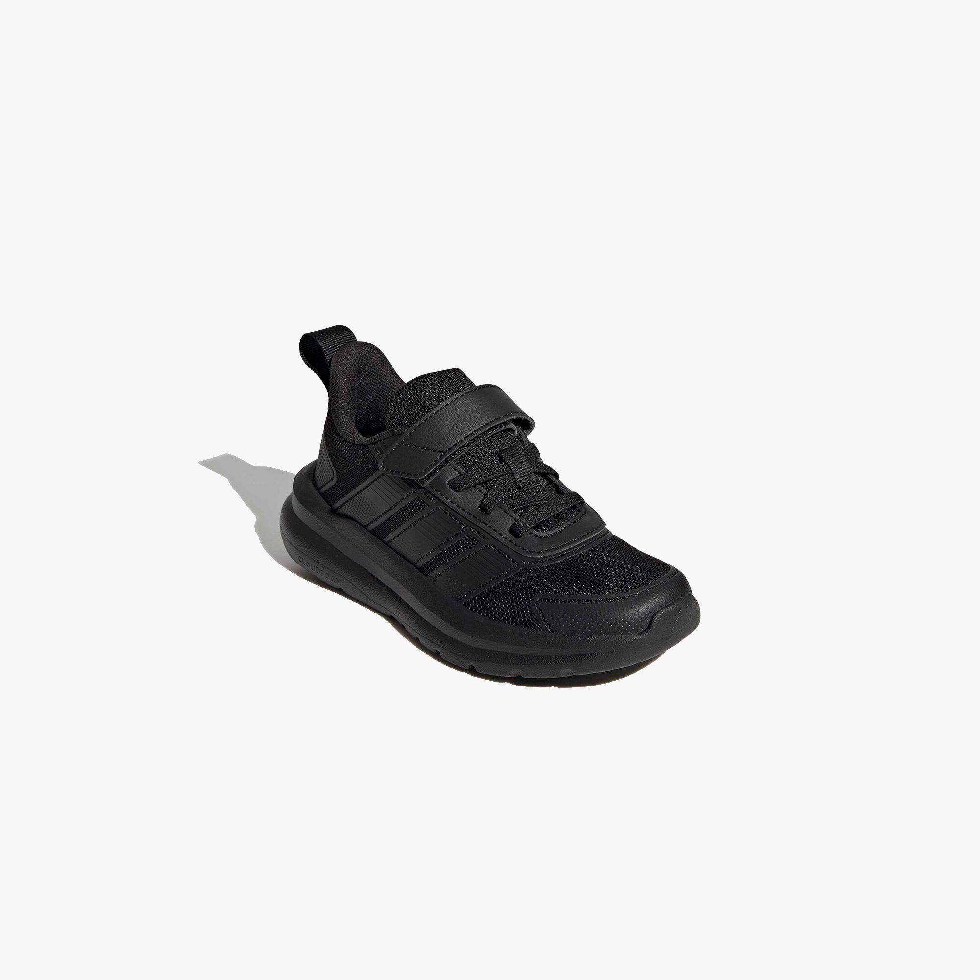 adidas Tensaur Run 4.0 Elastic Lace Çocuk Siyah Koşu Ayakkabısı