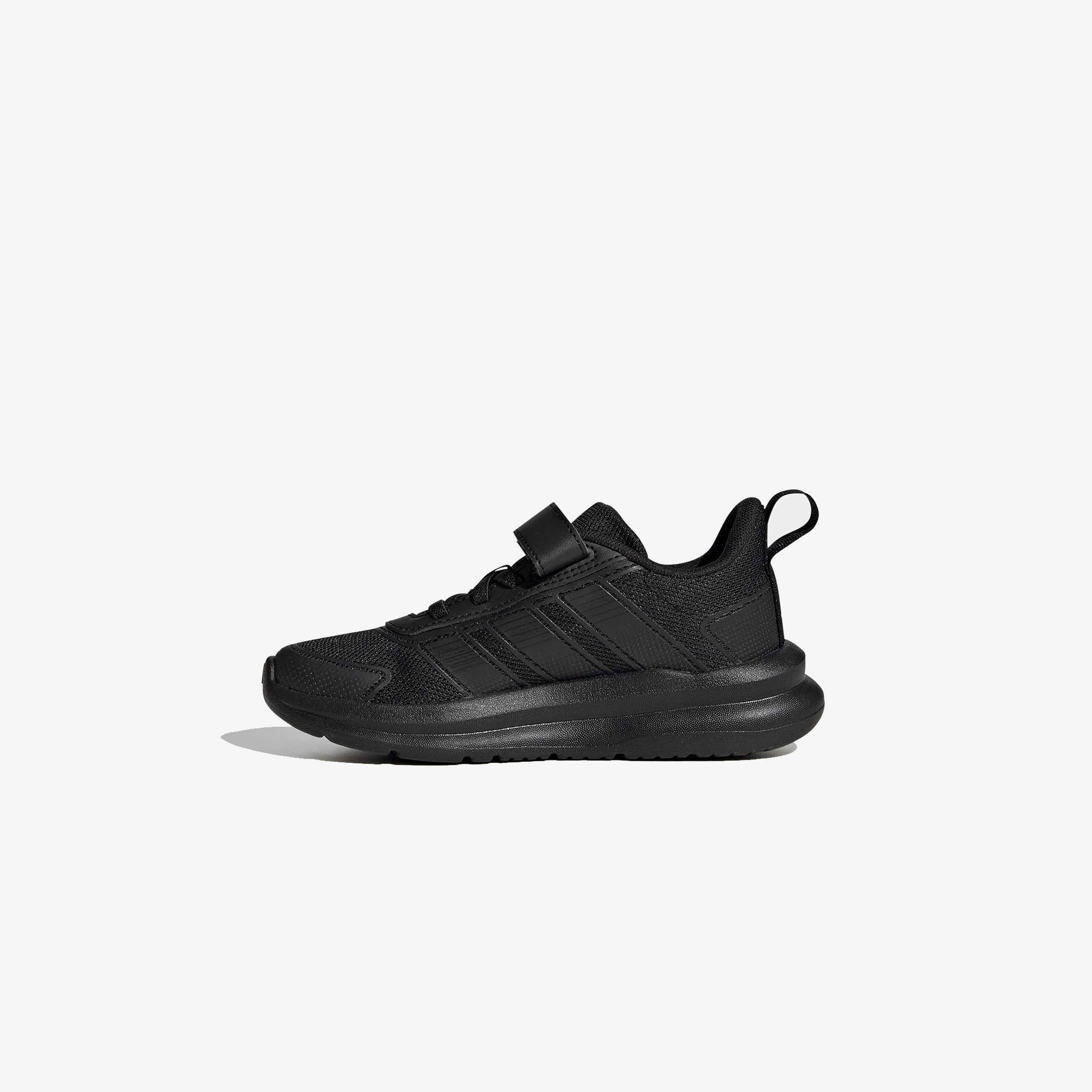 adidas Tensaur Run 4.0 Elastic Lace Çocuk Siyah Koşu Ayakkabısı