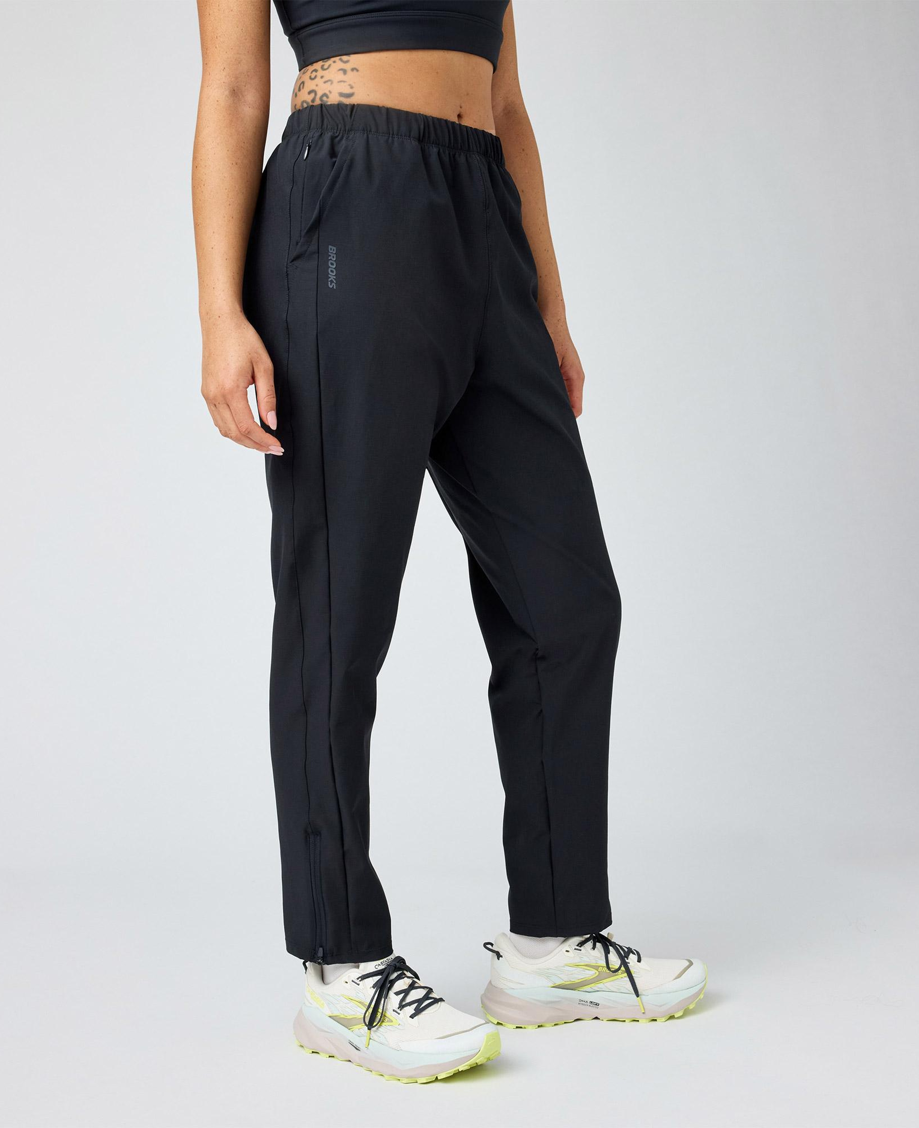 Brooks Canopy Pant Kadın Siyah Eşofman Altı
