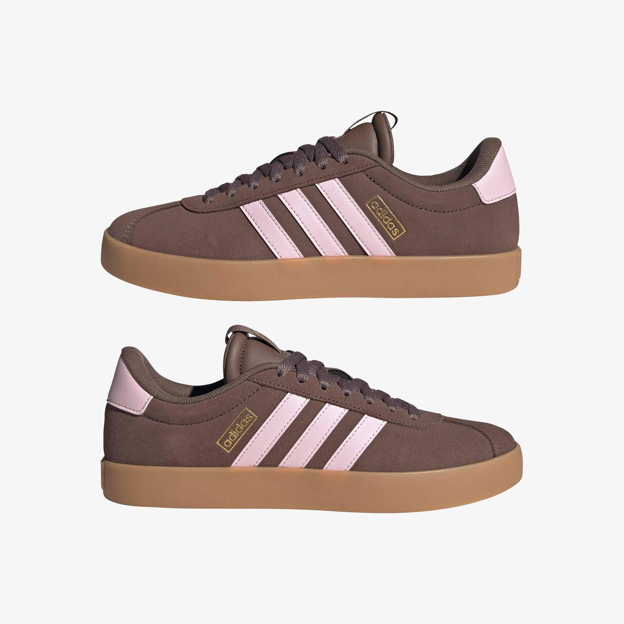 adidas VL Court 3.0 Kadın Kahverengi Sneaker