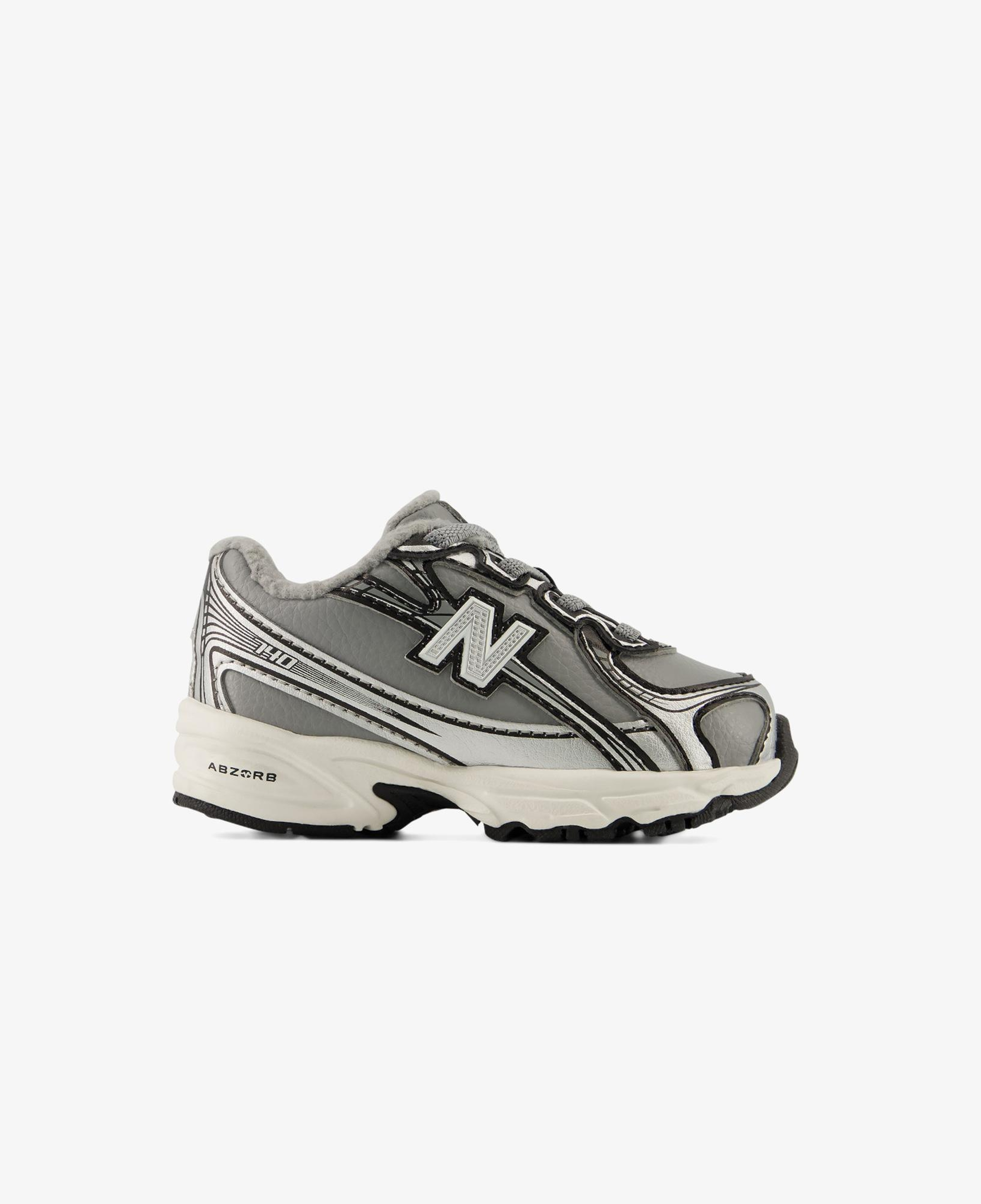 New Balance 740 Çocuk Gri Spor Ayakkabı