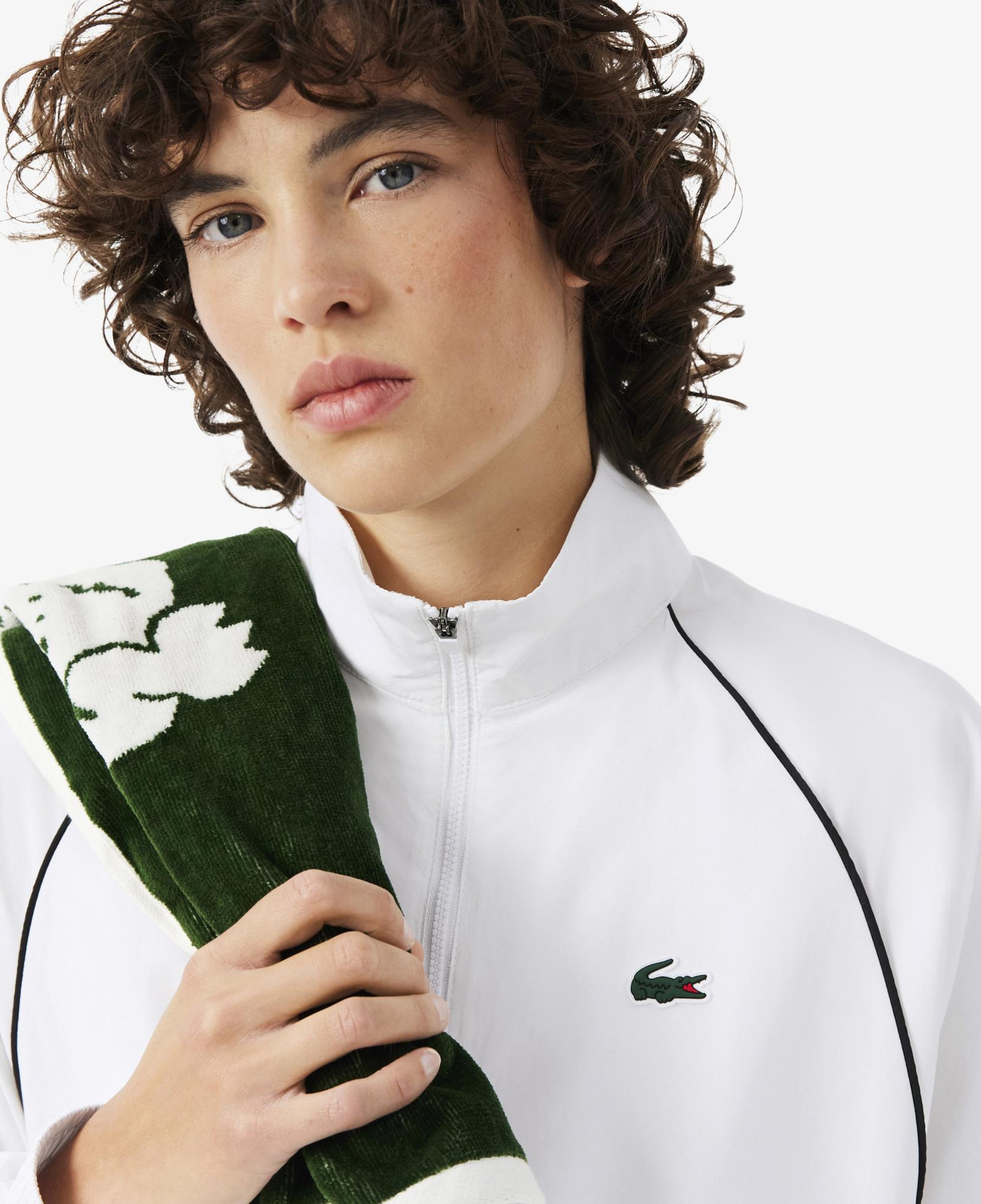 SPORT Kadın Relaxed Fit Dik Yaka Beyaz Ceket