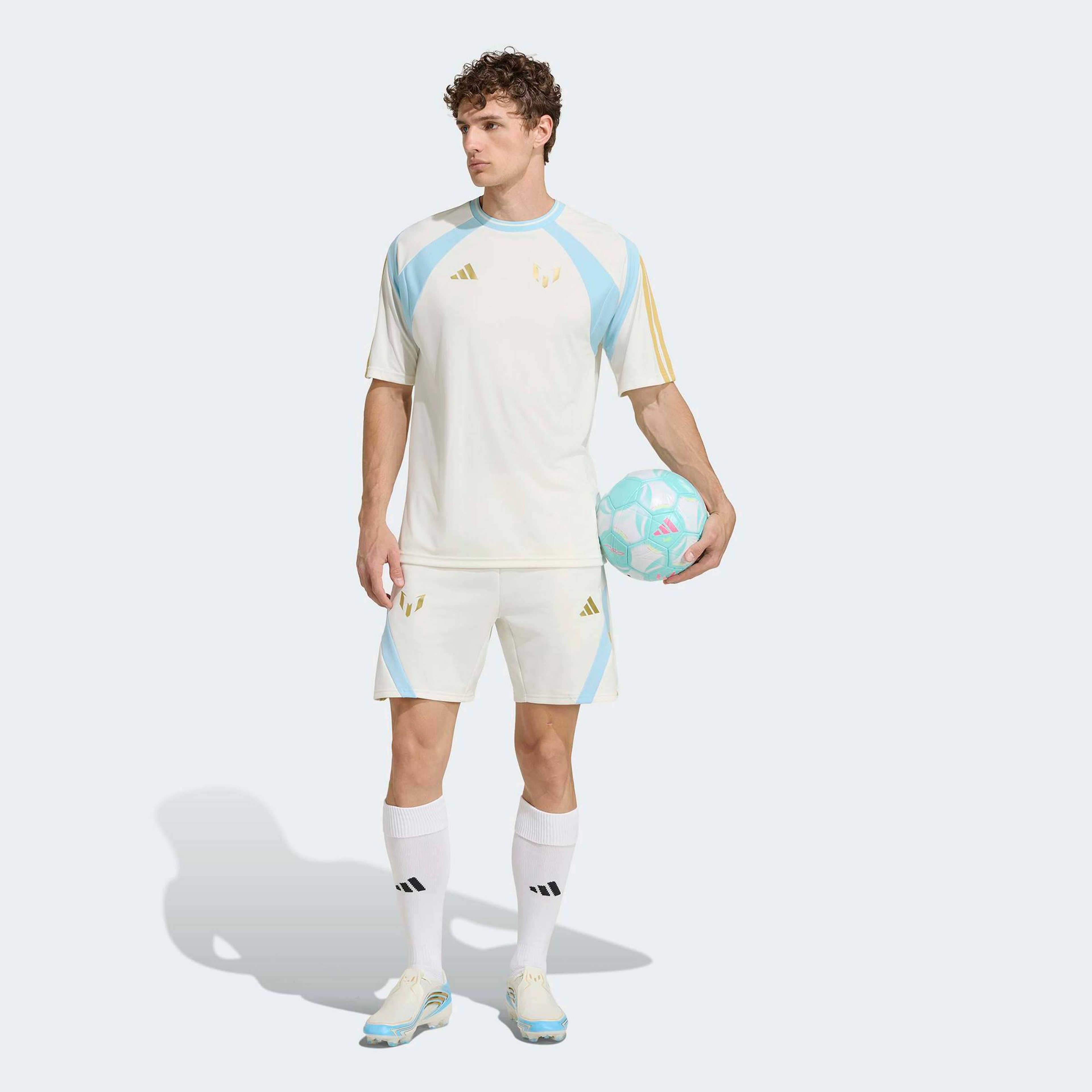 adidas Messi Hot Sho Erkek Beyaz Şort