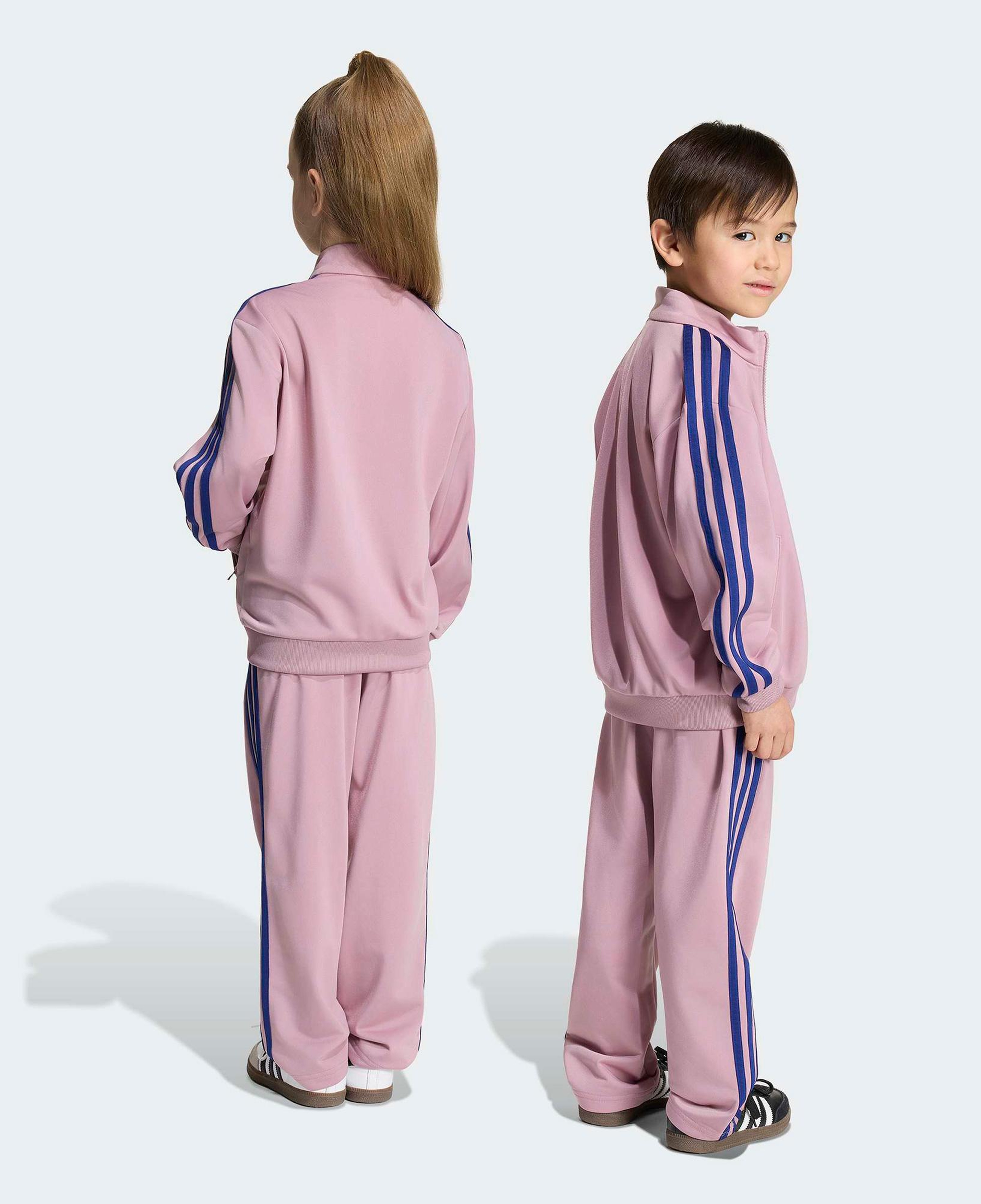 adidas Firebird Çocuk Pembe Eşofman Takımı