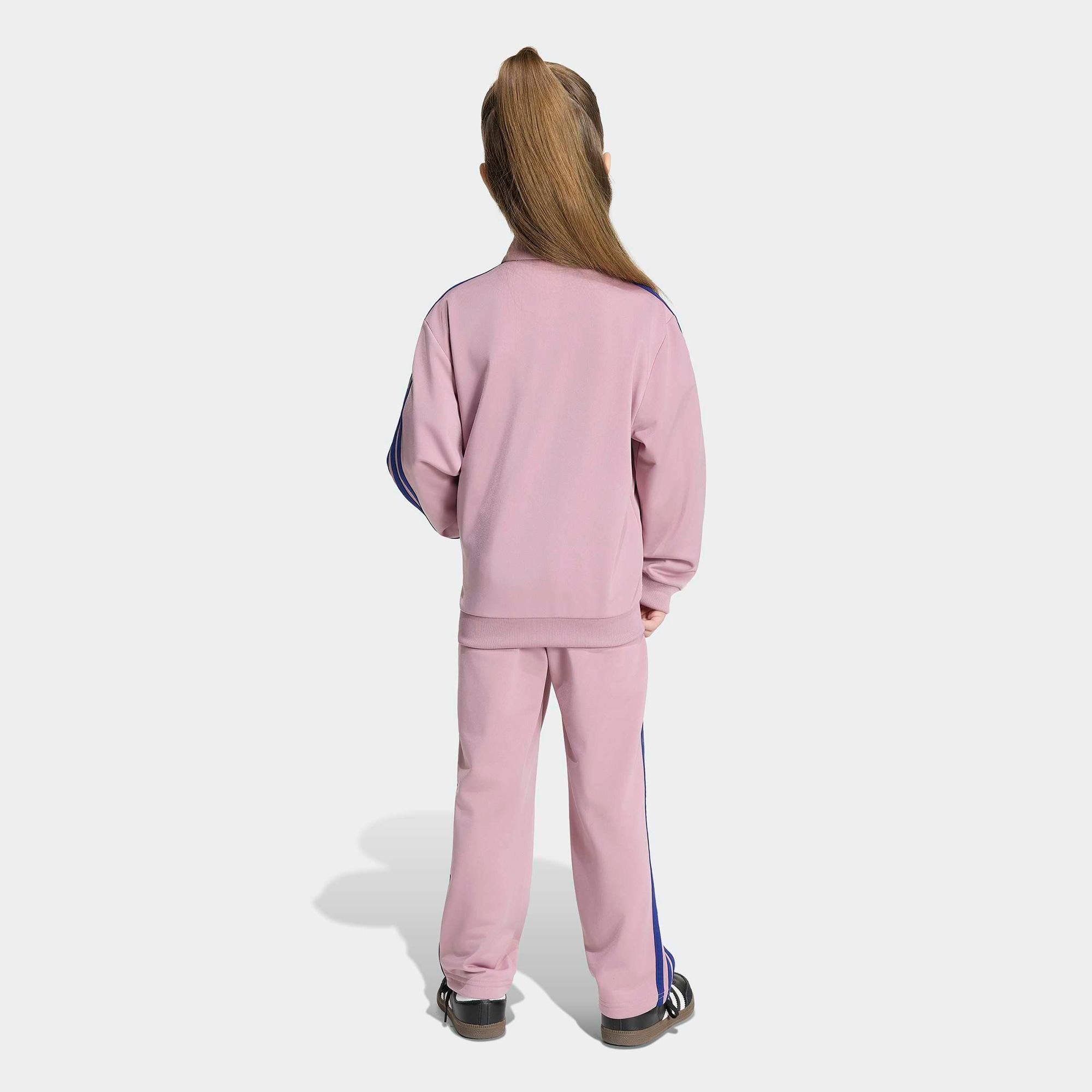adidas Firebird Çocuk Pembe Eşofman Takımı