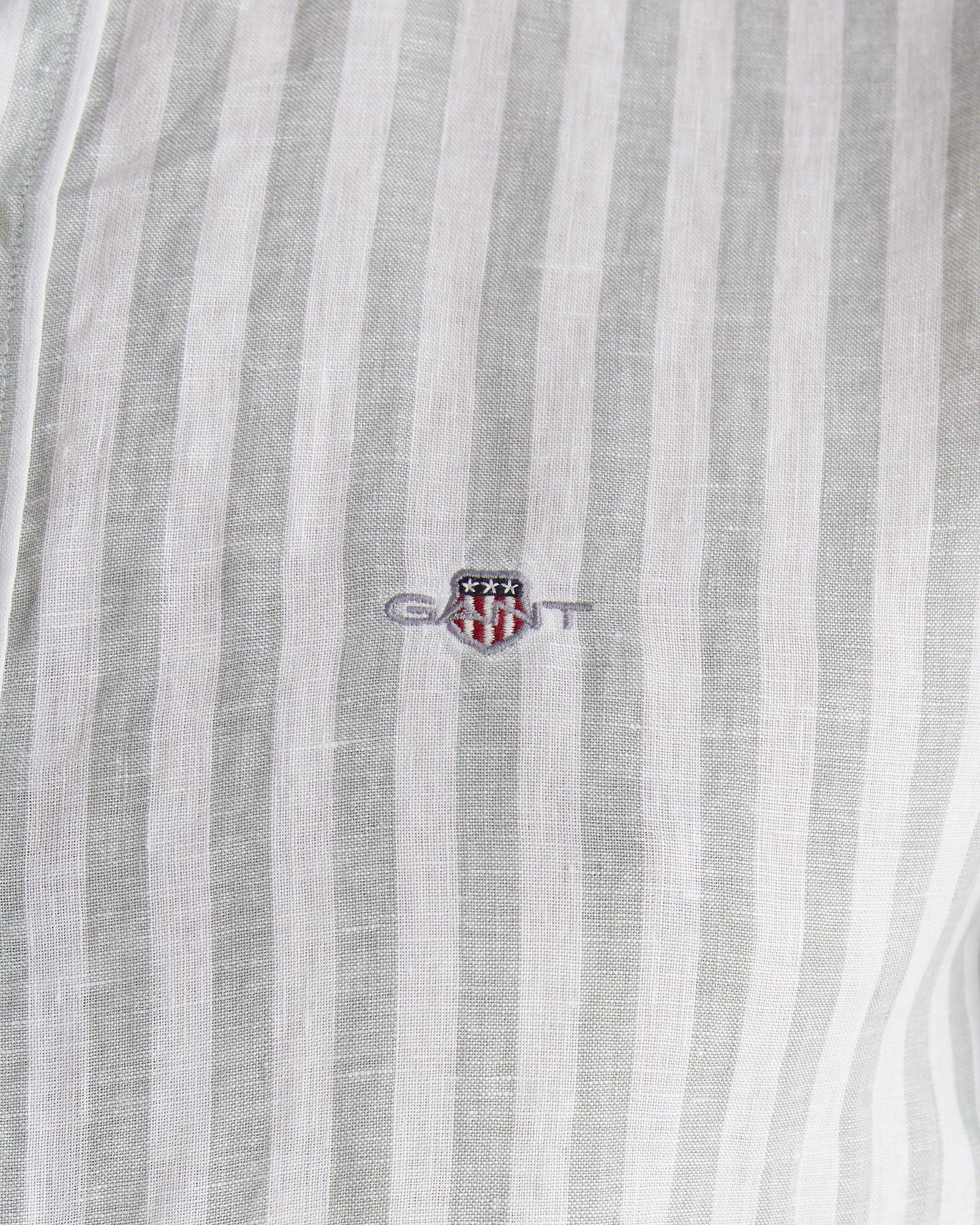 GANT Erkek Yeşil Regular Fit Gömlek