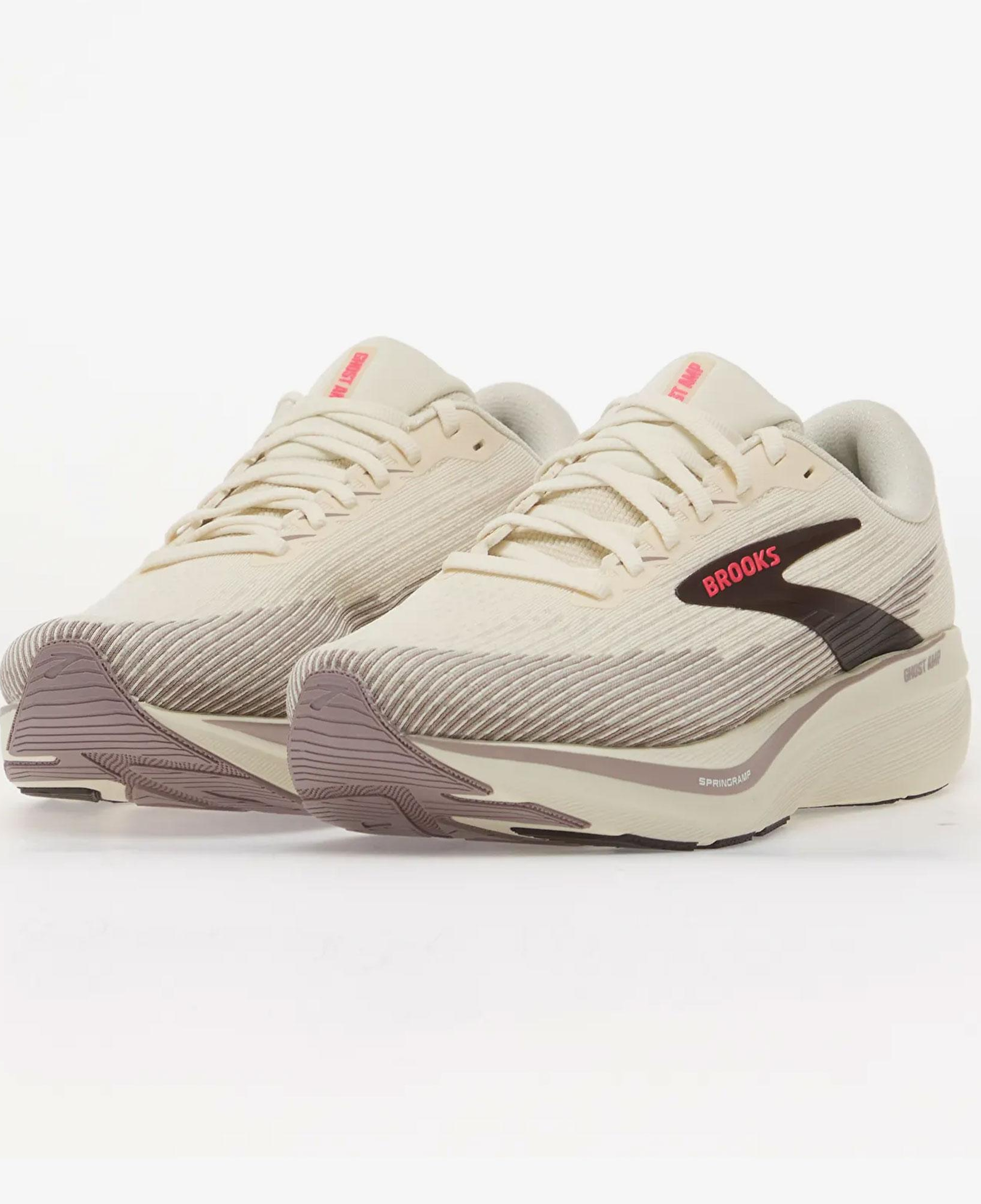 Brooks Ghost Amp Kadın Bej Spor Ayakkabı