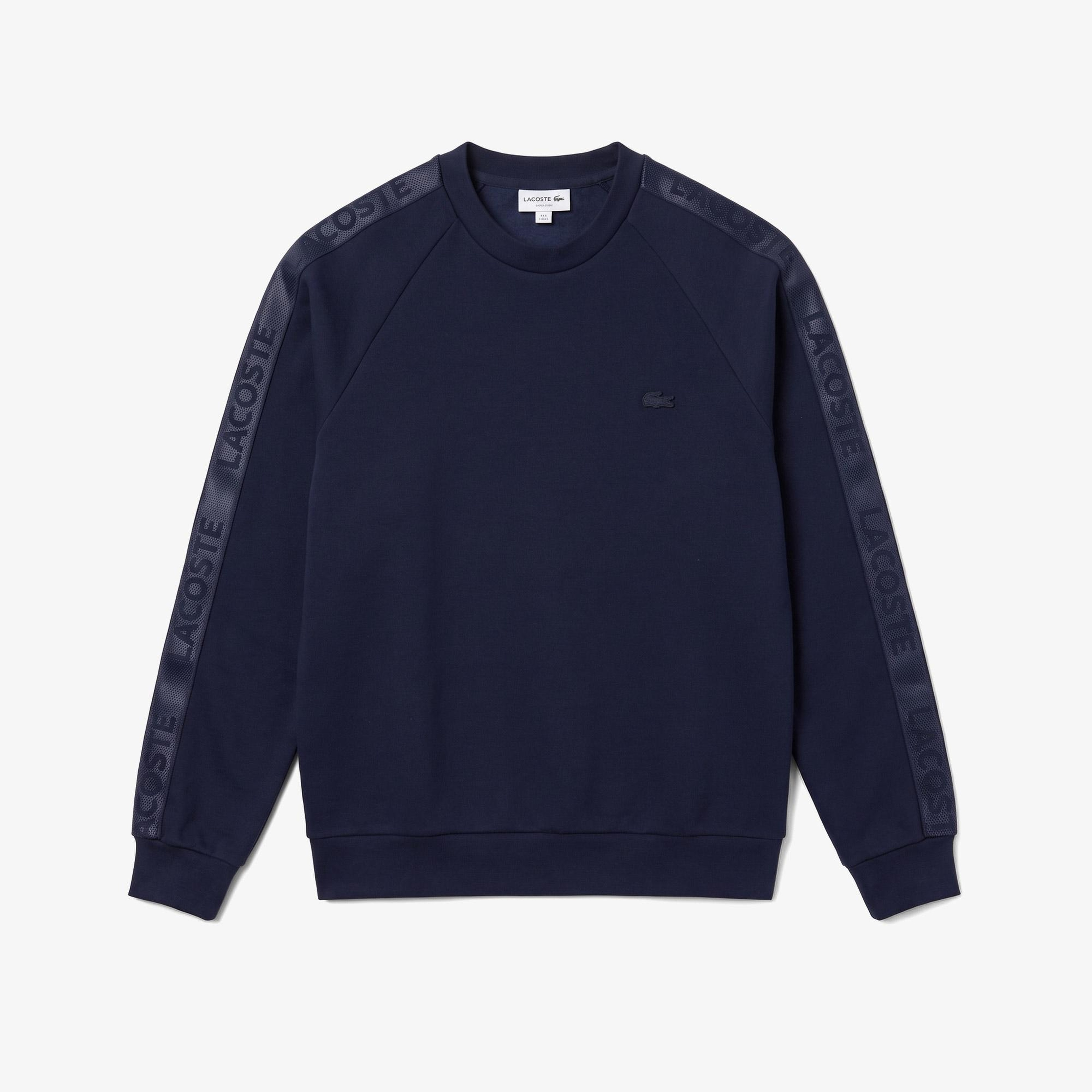 Erkek Classic Fit Bisiklet Yaka Lacivert Sweatshirt