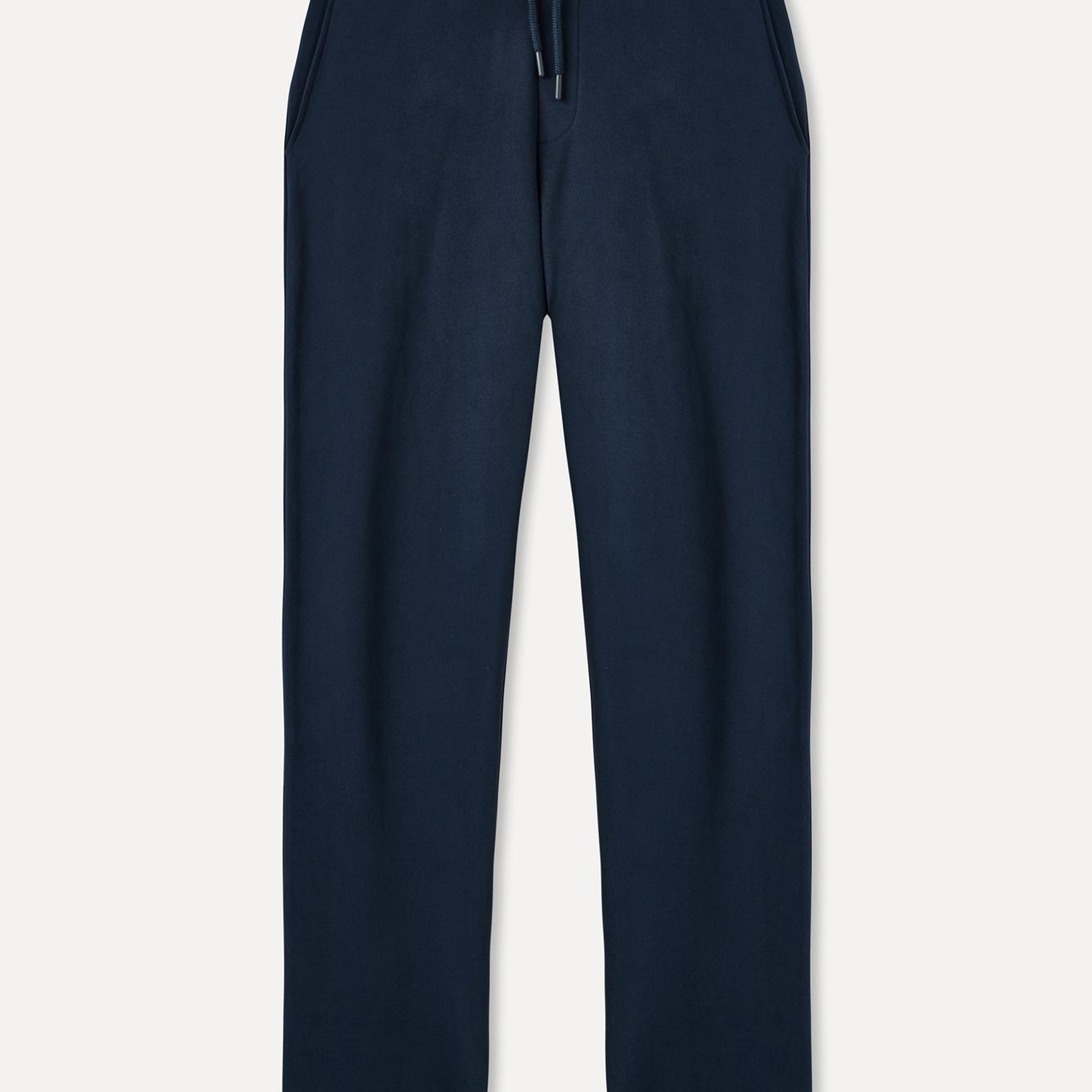 Erkek Lacivert Beli Bağlamalı Loose Fit Eşofman Altı