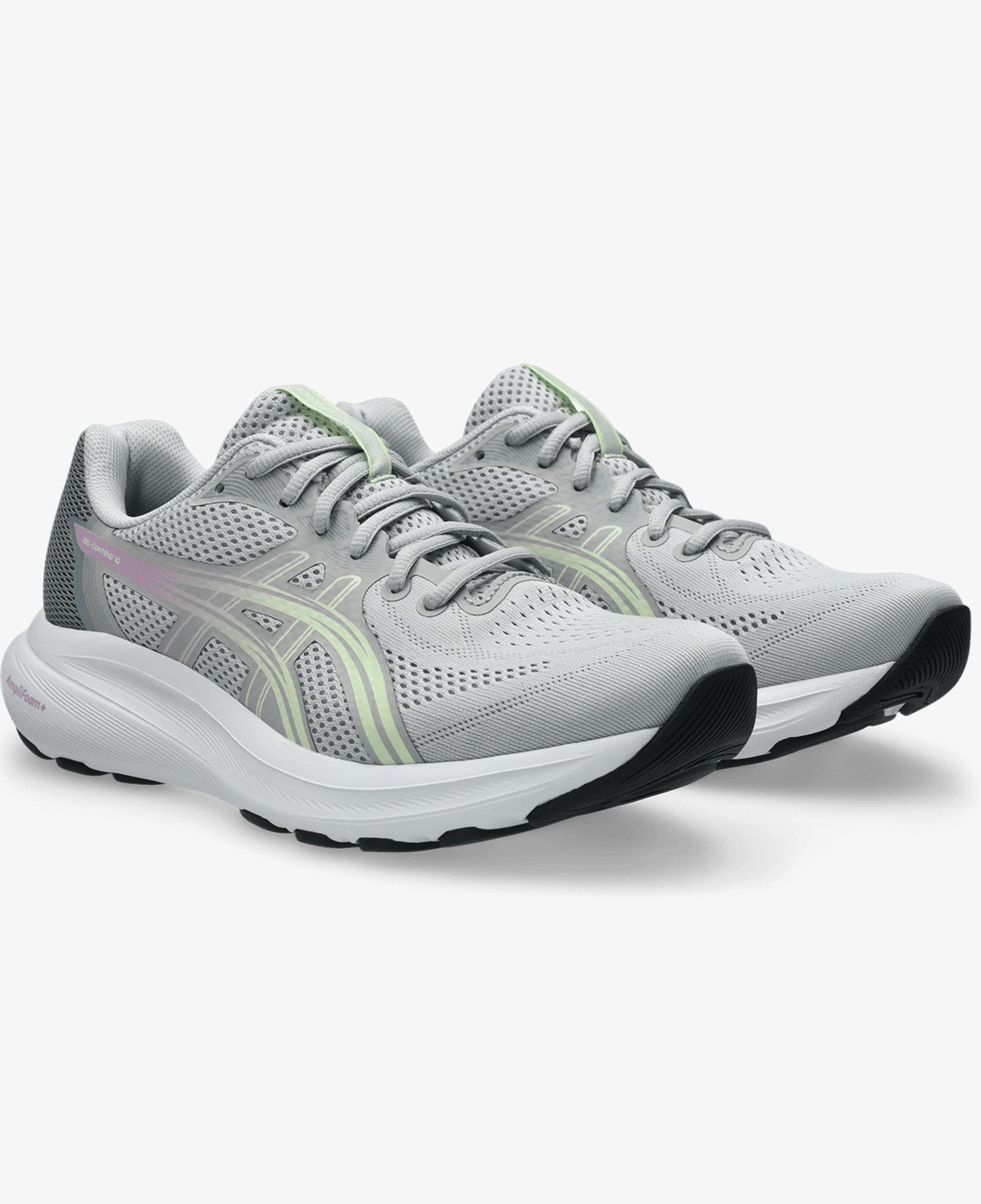 Asics Gel-Contend 10 Kadın Gri Koşu Ayakkabısı