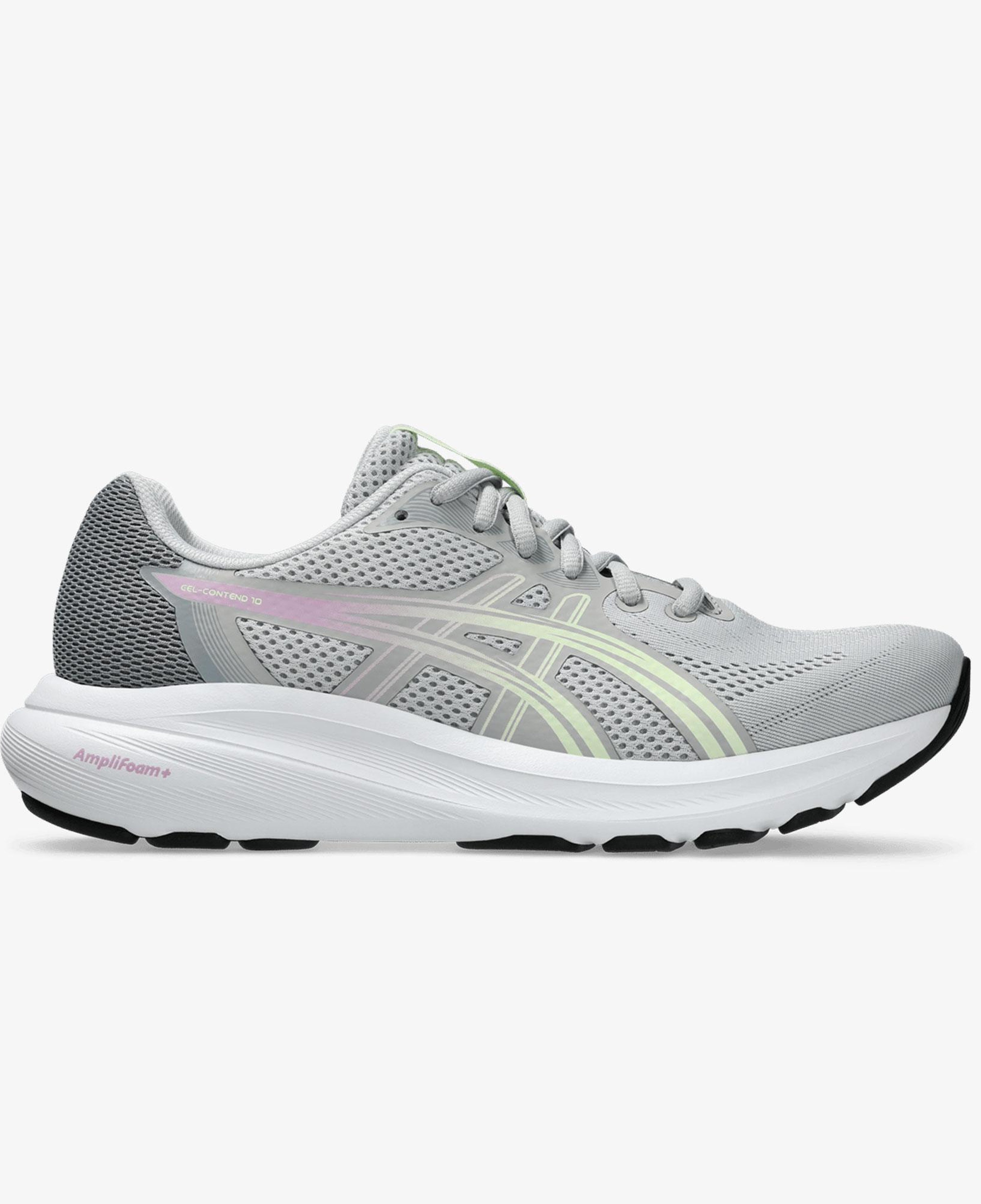 Asics Gel-Contend 10 Kadın Gri Koşu Ayakkabısı