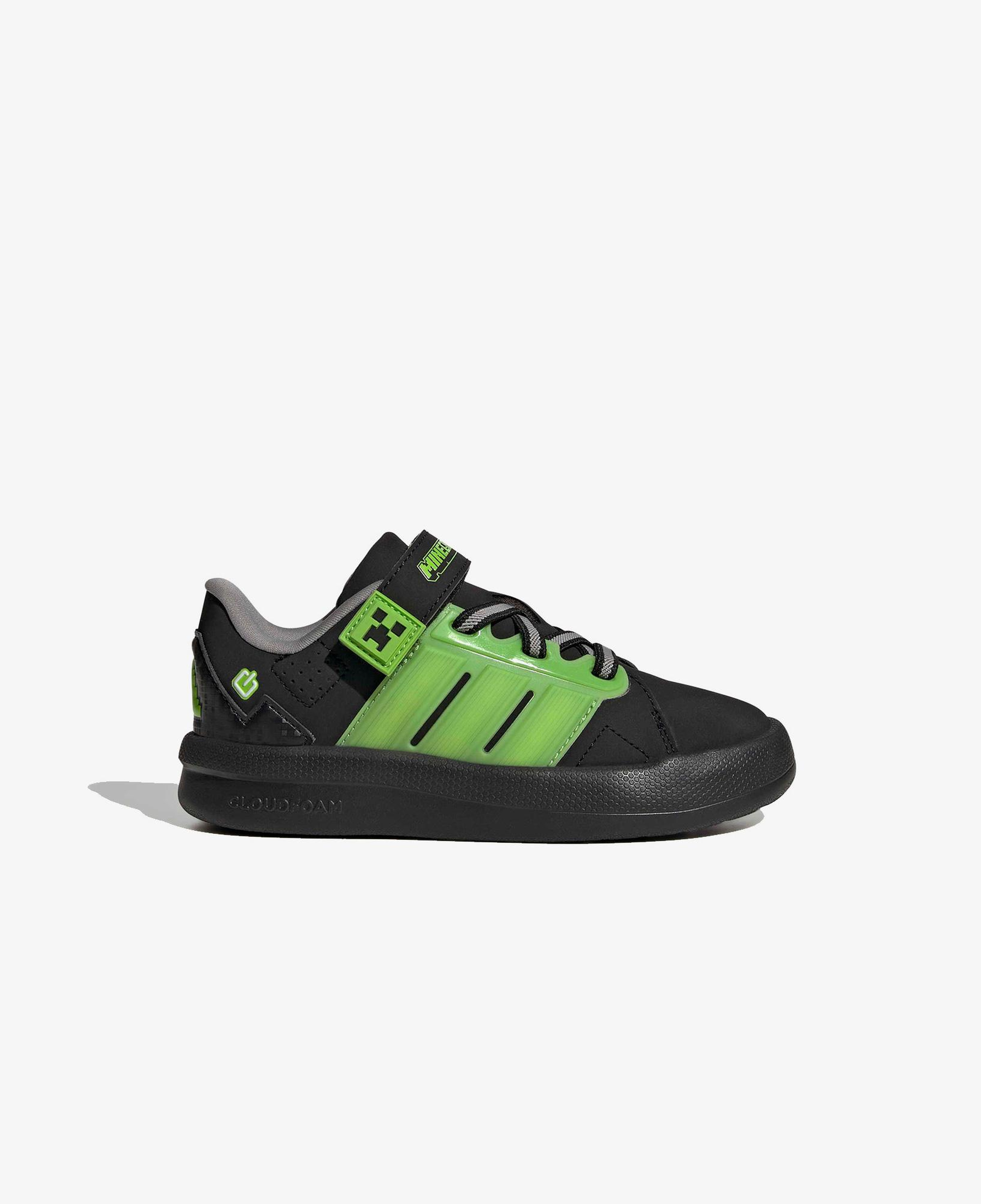 adidas Minecraft Lightorama Elastic Lace Çocuk Siyah Spor Ayakkabı