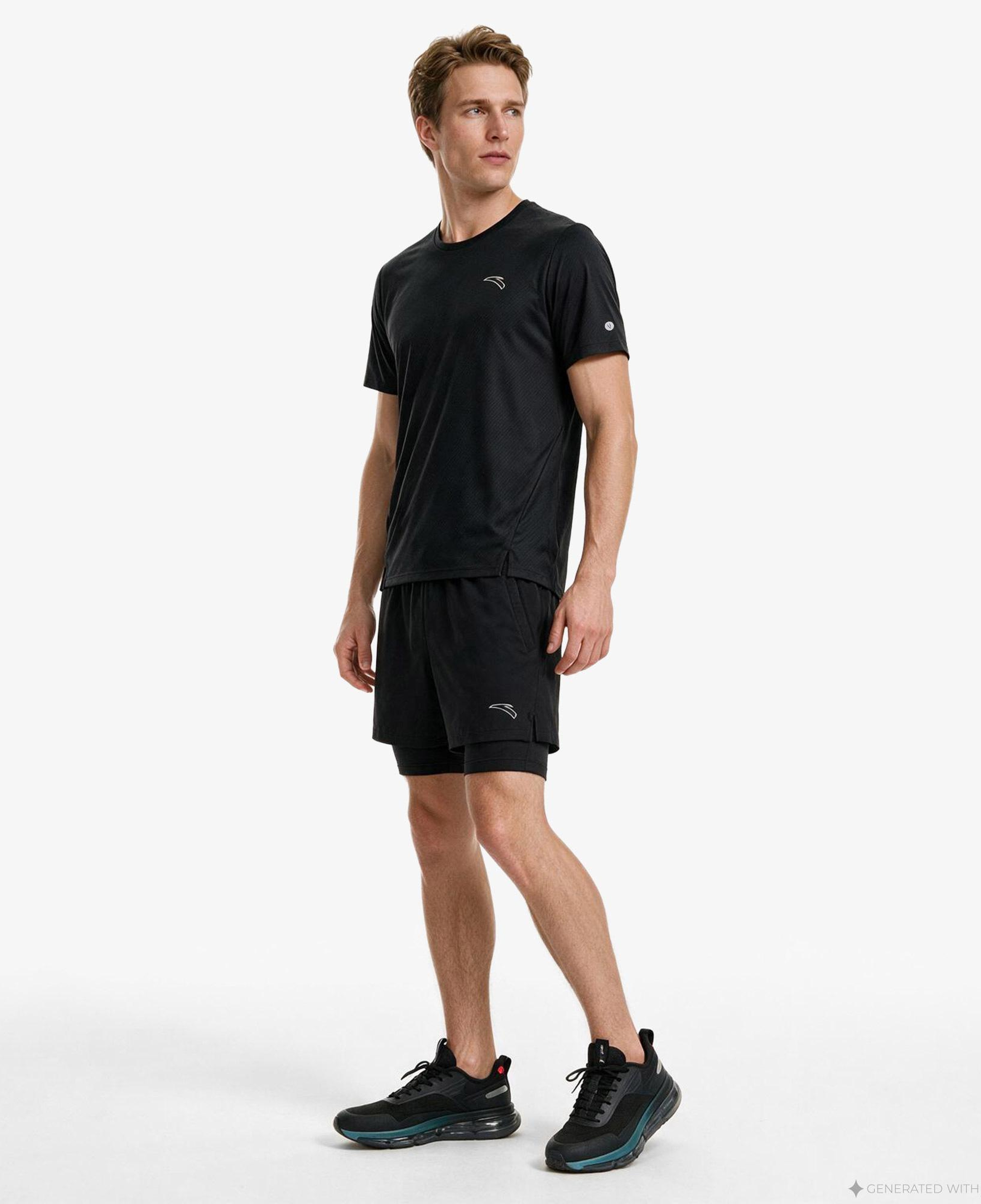 Anta Advanced Physical Testing Erkek Siyah T-Shirt